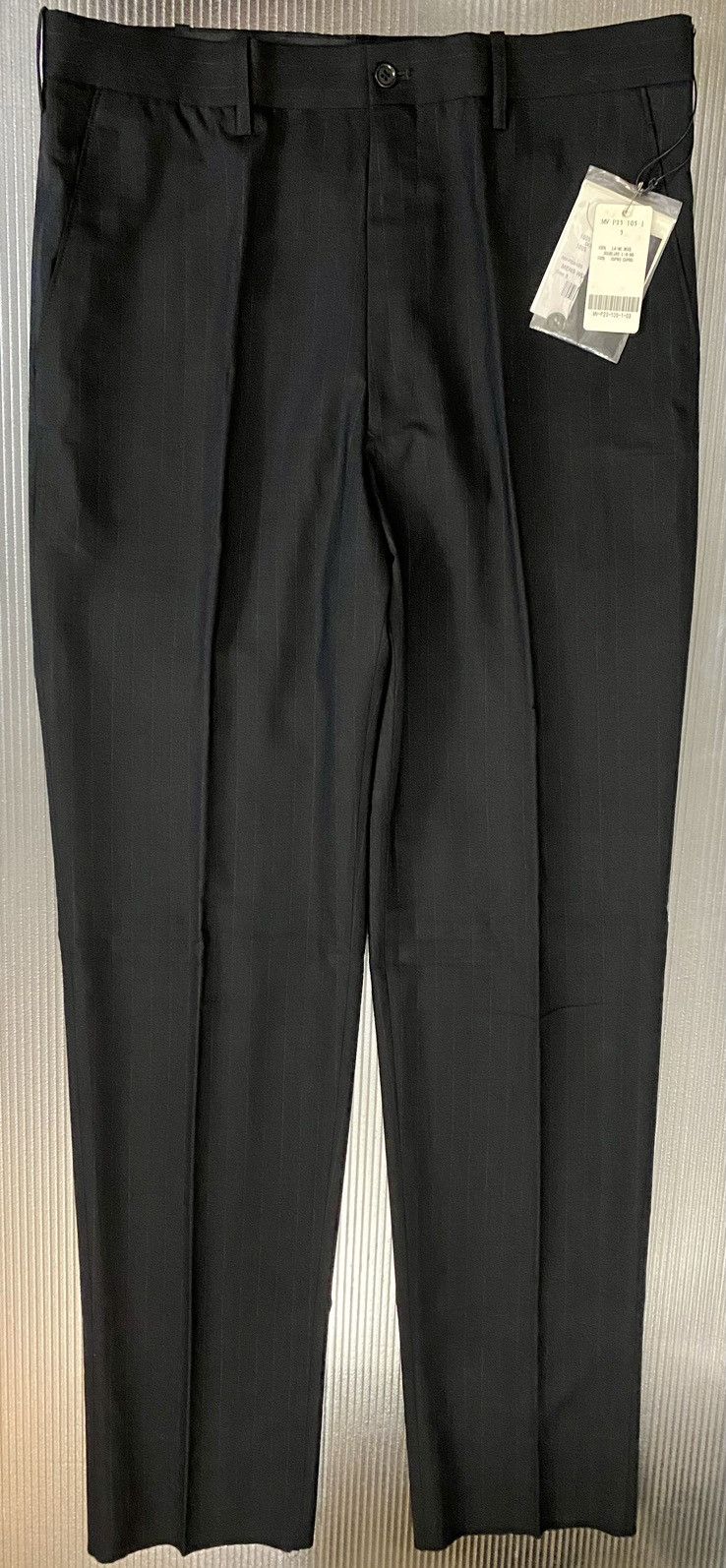Y's Y’s yohji yamamoto 🇯🇵 Nero mute pinstripe wool slacks 3 NWT Size US 36 / EU 52 - 1 Thumbnail