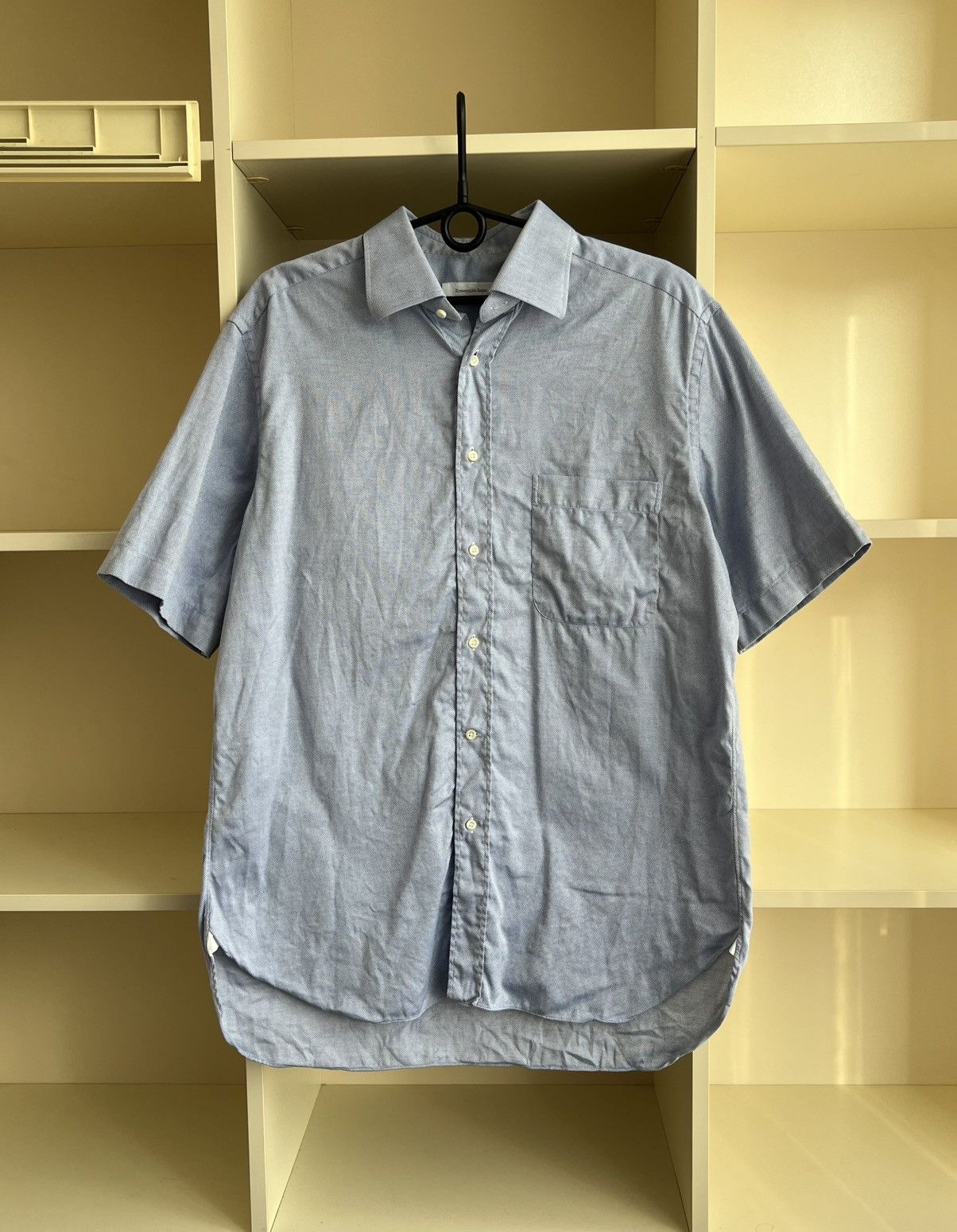 Ermenegildo Zegna Vintage Ermenegildo Zegna Shirt Size XL Size US XL / EU 56 / 4 - 1 Thumbnail