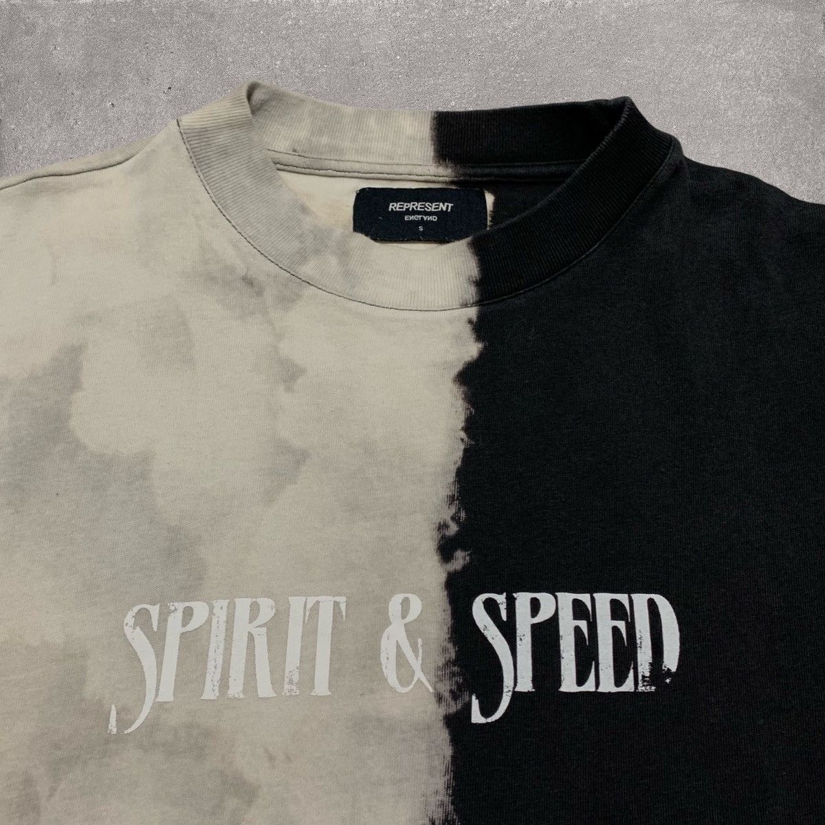 Represent Clo. Represent Small Spirit & Speed Black White Tee Size US S / EU 44-46 / 1 - 3 Thumbnail