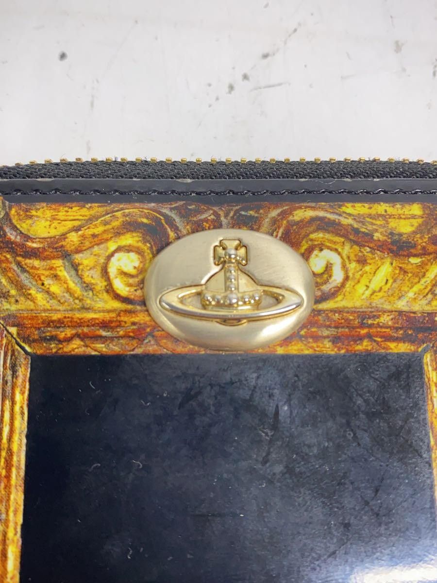 Vivienne Westwood Vivienne Westwood Total Pttn Coin Case Black Size ONE SIZE - 3 Thumbnail