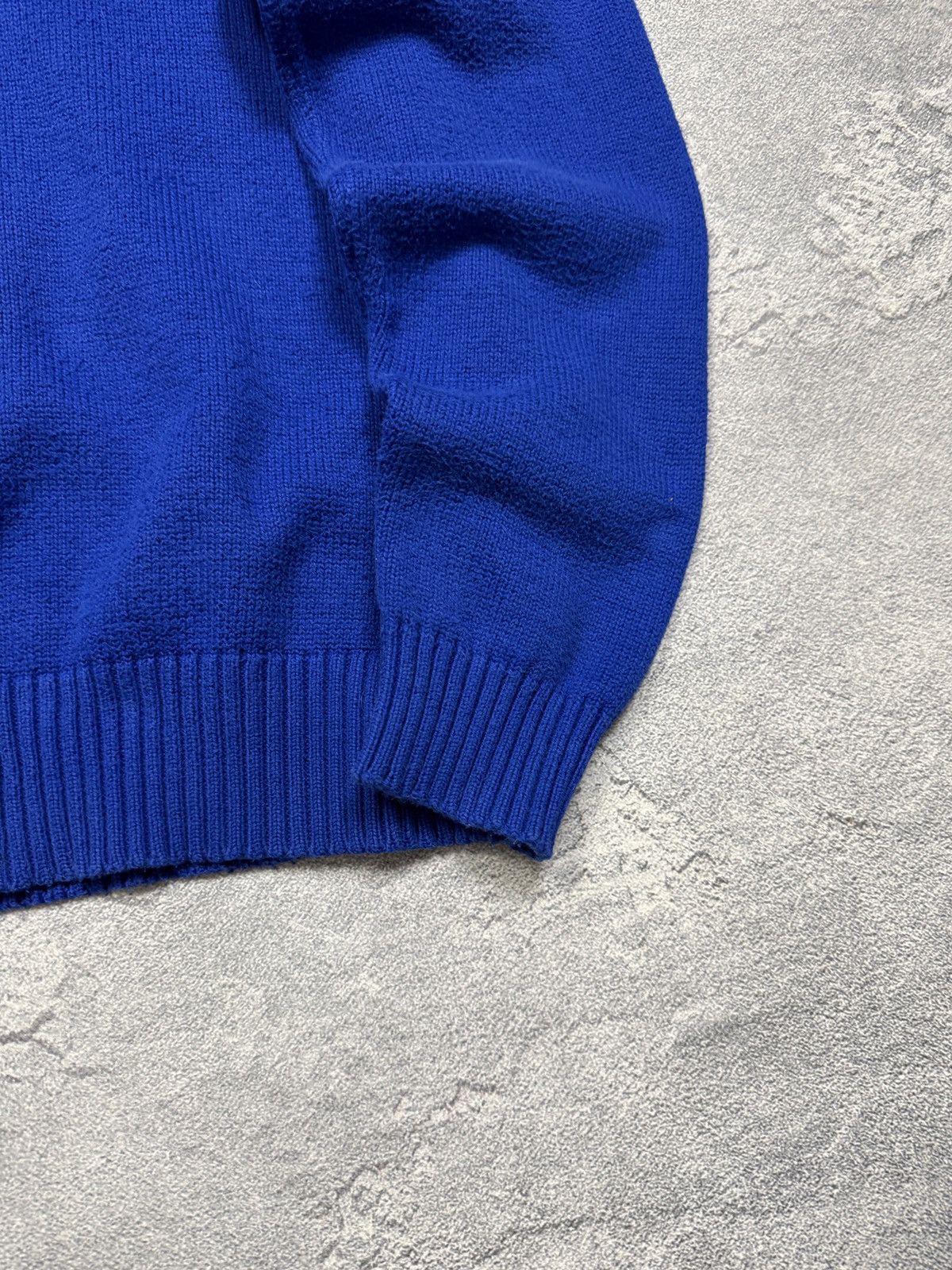 Polo Ralph Lauren Mens Vintage Polo Ralph Lauren 1/3 zip sweatshirt blue rare Size US L / EU 52-54 / 3 - 10 Thumbnail