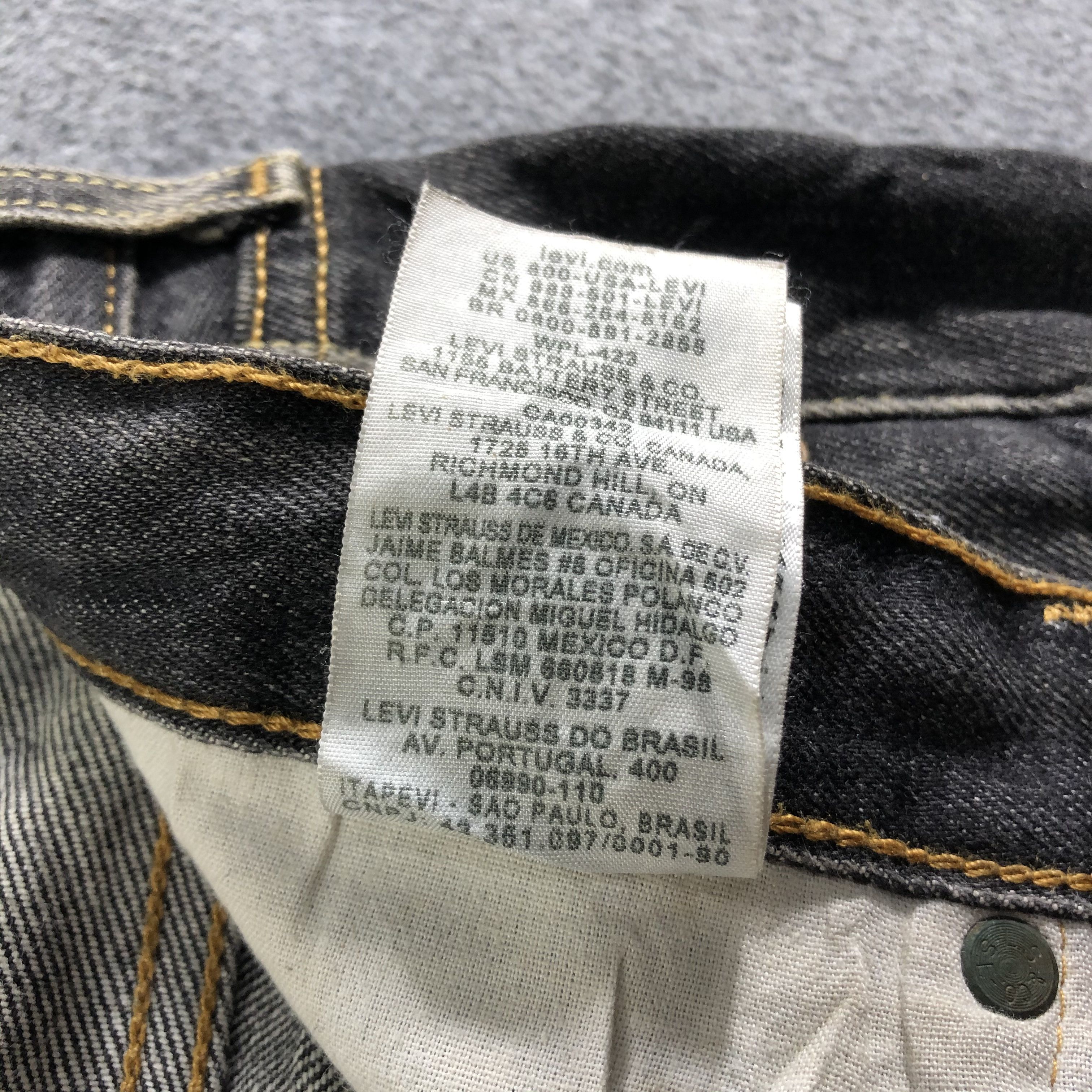 Levi's Vintage Levis 501 Jeans-J3568 Size US 40 / EU 56 - 11 Thumbnail