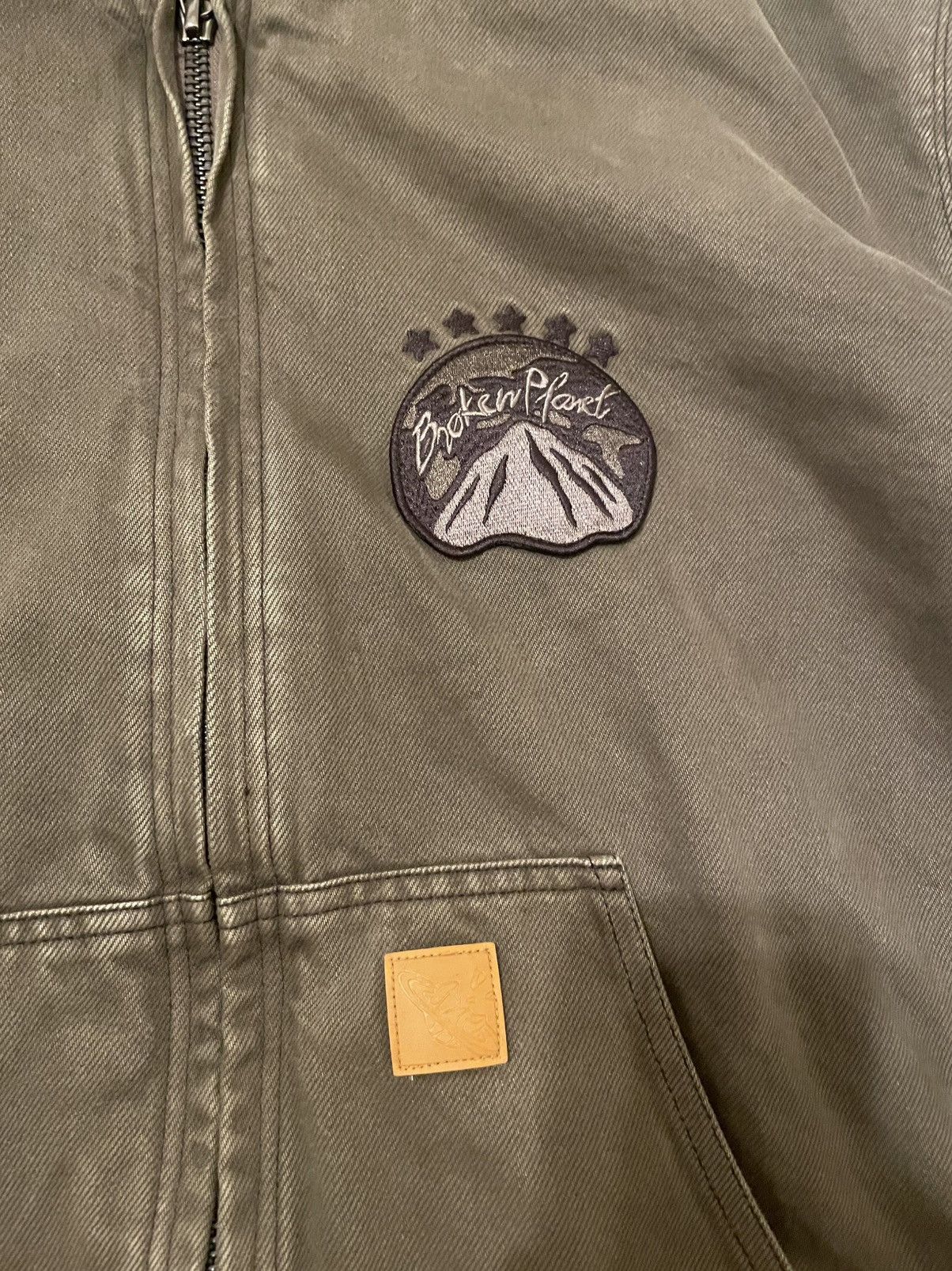 basketcase gallery Broken Planet Washed Brown Denim Workwear Jacket Size US S / EU 44-46 / 1 - 8 Thumbnail