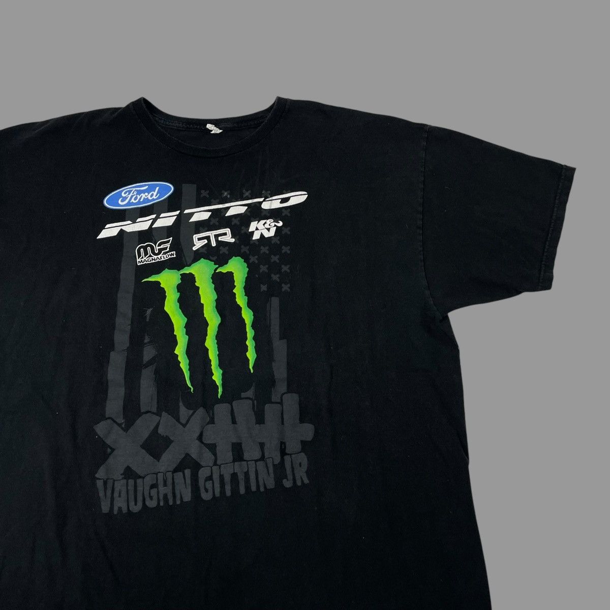 Vintage Vintage Y2K monster k&n motocross t shirt Size US XXL / EU 58 / 5 - 2 Thumbnail