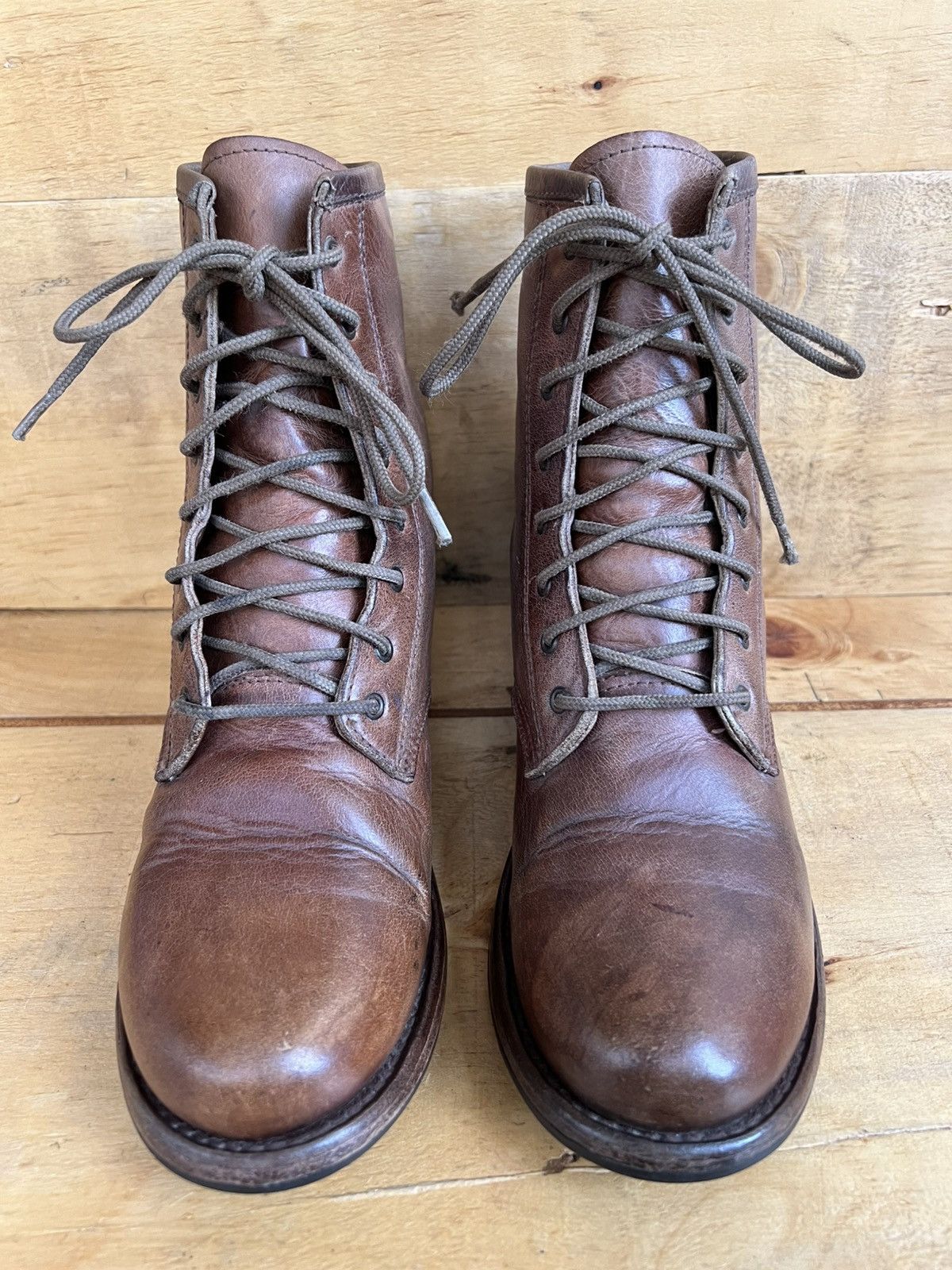 FREEBIRD Freebird by Steven Charlie Brown Leather Boots Size US 8 Size US 8 / IT 38 - 2 Thumbnail