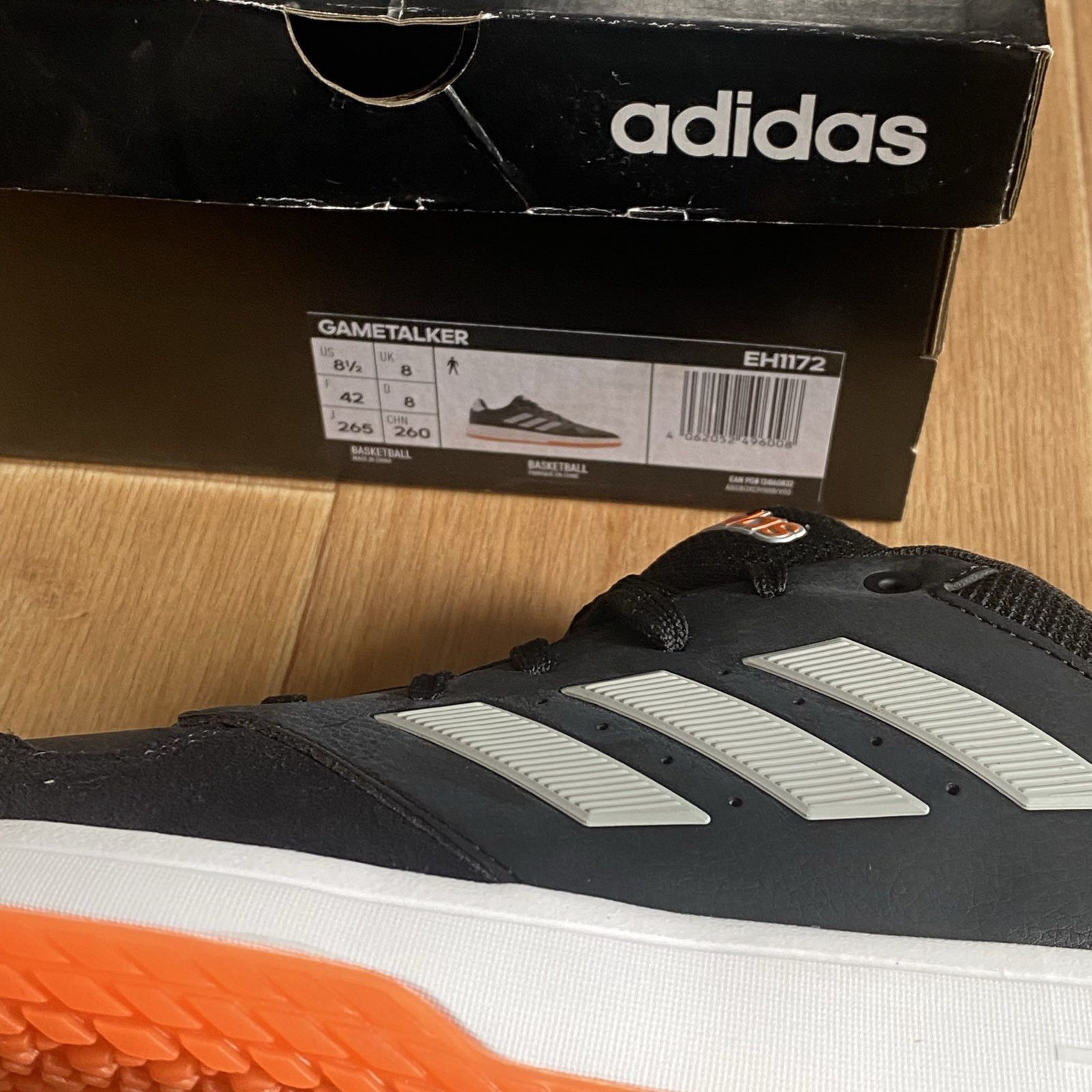 Adidas × Vintage Men's demi-season sneakers Adidas GAMETALKER EH1172 Size US 8.5 / EU 41-42 - 2 Thumbnail