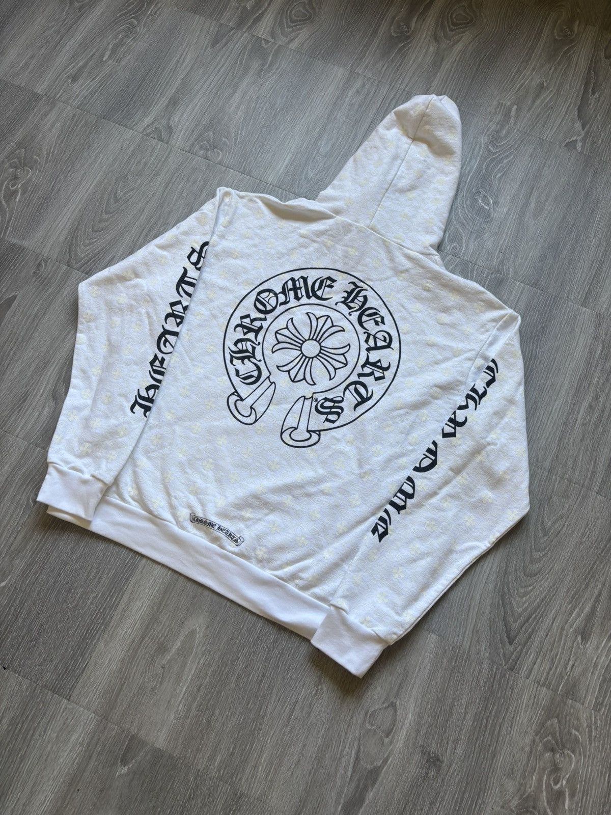 Chrome Hearts Chrome Hearts White Cross Plus Hoodie Size US S / EU 44-46 / 1 - 10 Thumbnail