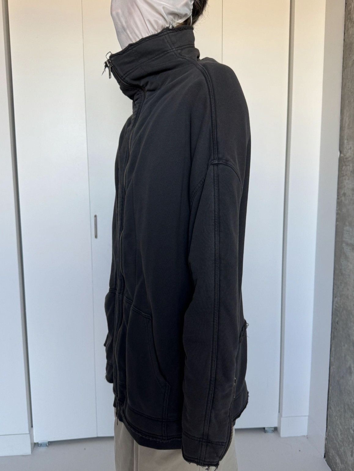 Haider Ackermann Haider Ackermann Black Zip Jacket Size 36 Size US XS / EU 42 / 0 - 6 Thumbnail