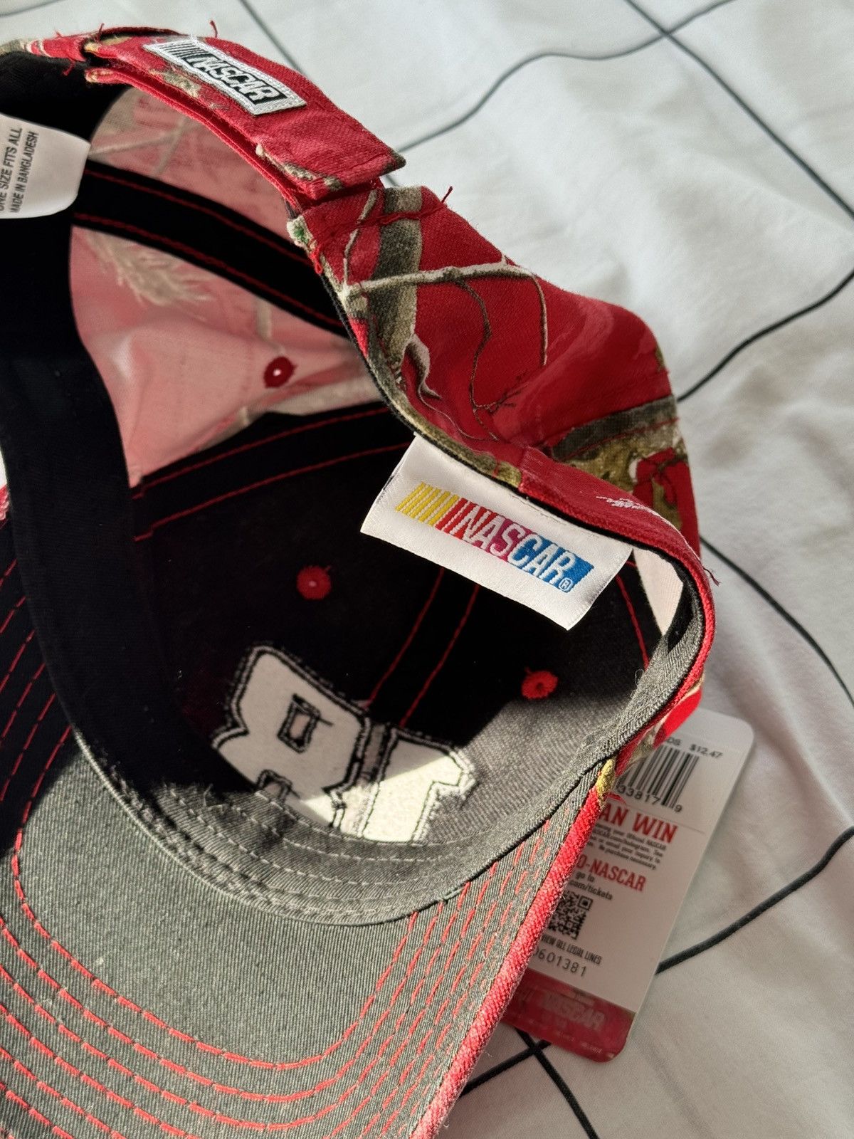 NASCAR Y2K Nascar Realtree Racing Cap Hat #18 Fox Racing Size ONE SIZE - 9 Thumbnail