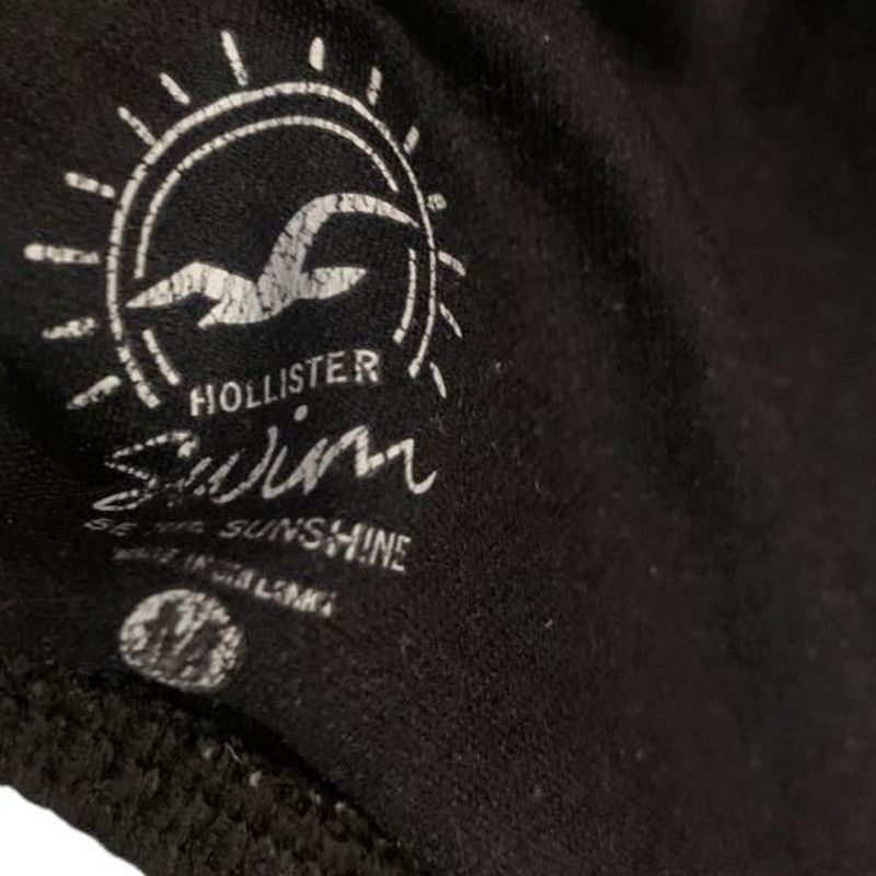 Hollister Y2K Hollister Bikini Swim Tops Blue/Black Adjustable Sz M Size M / US 6-8 / IT 42-44 - 2 Thumbnail