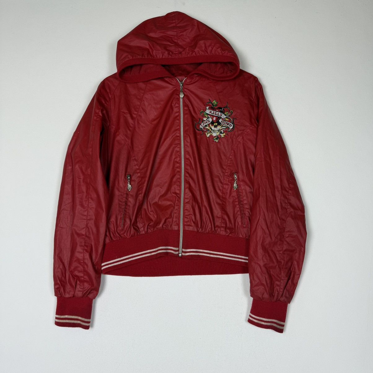 Japanese Brand LOVE KILLS SLOWLY Japanese Studded Skull Bomber Jacket Size US M / EU 48-50 / 2 - 2 Thumbnail