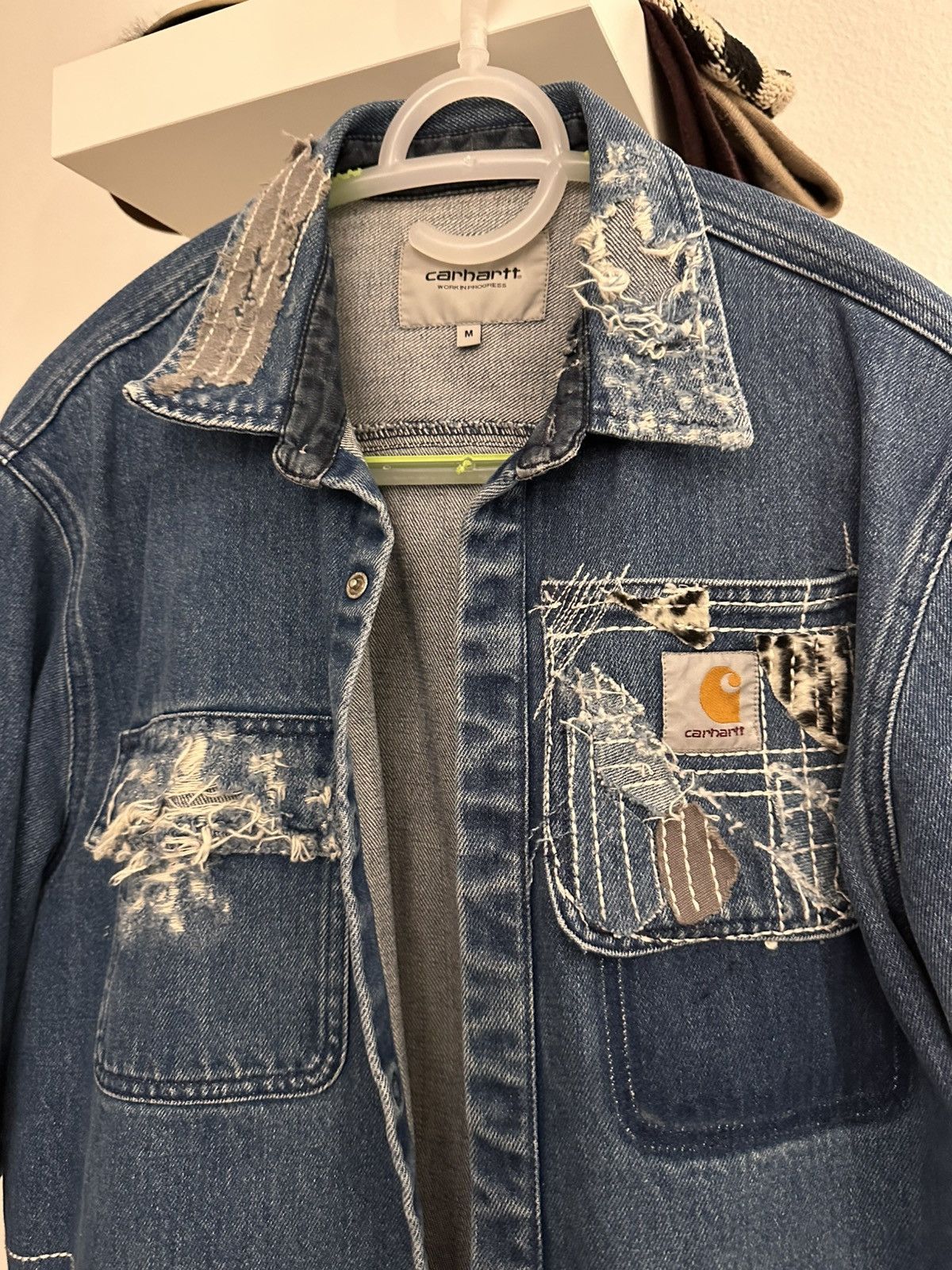 Carhartt Carhartt Reworked Worwear Shirt Size US M / EU 48-50 / 2 - 2 Thumbnail