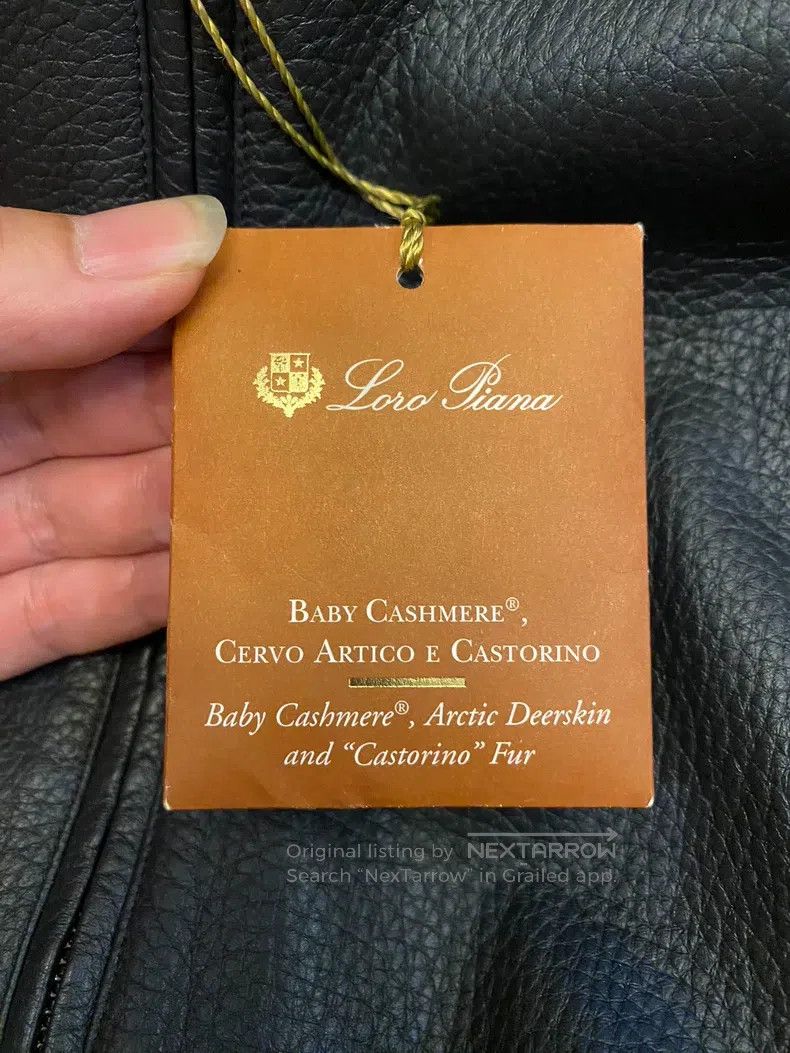 Loro Piana Loro Piana Small cashmere sweater Leather jacket Size US M / EU 48-50 / 2 - 5 Thumbnail