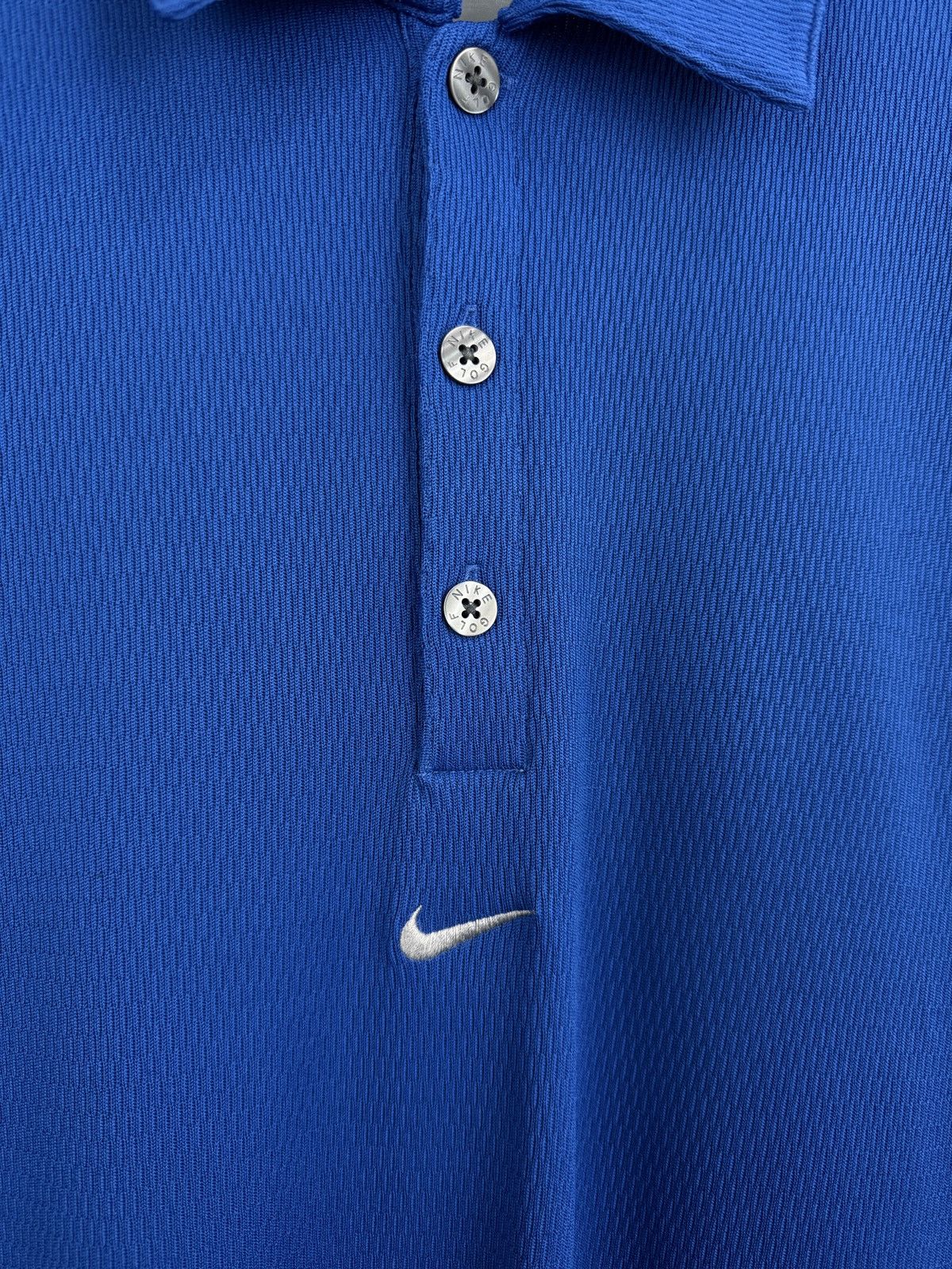 Nike × Tiger Woods 🇺🇸 Vintage 90s Nike Sphere React Golf Polo T-Shirt Rare Retro Size US M / EU 48-50 / 2 - 5 Thumbnail