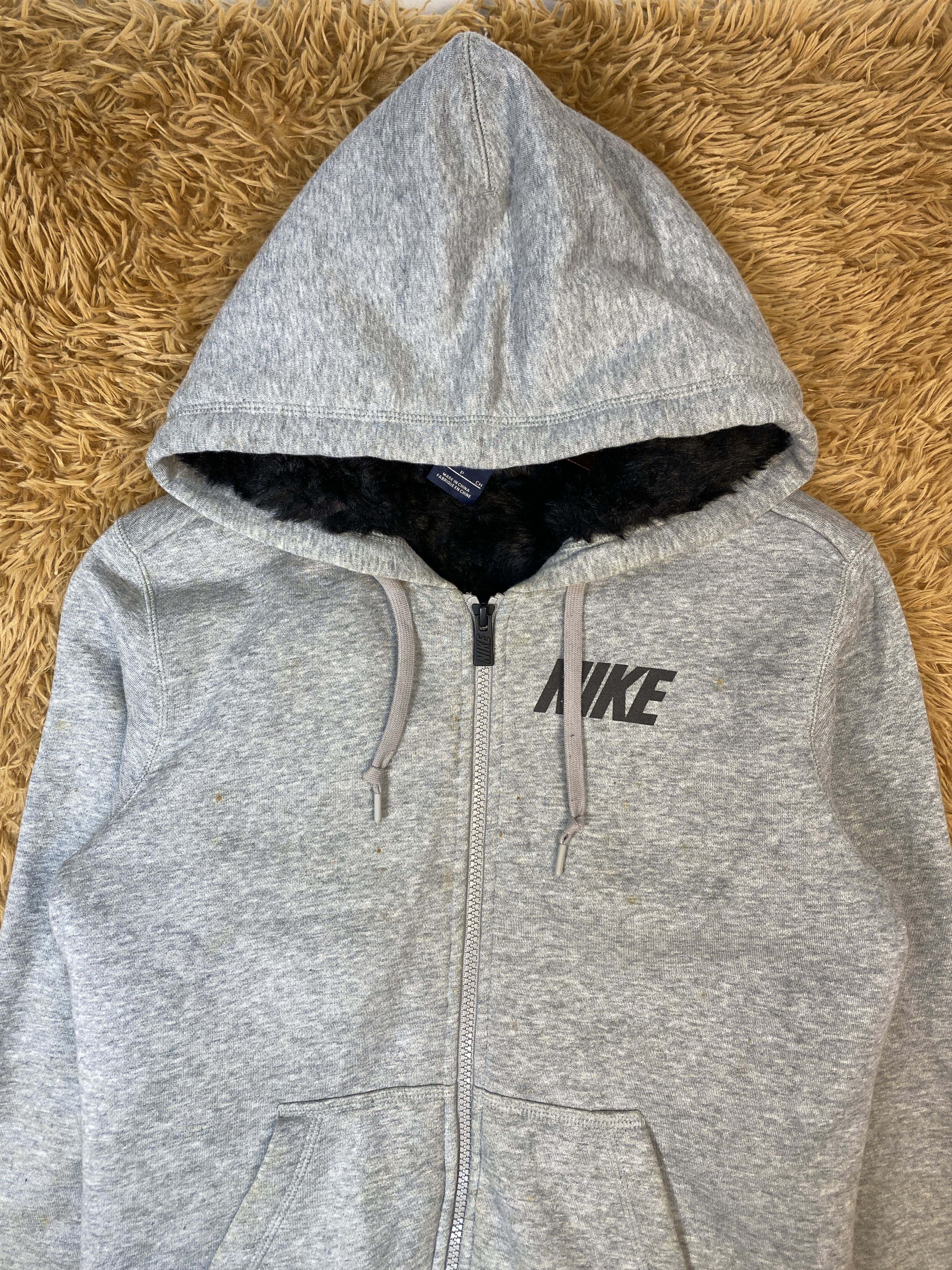 Nike Vintage Nike Zip Up Fleece Lining Hoodies PS0400 Size US S / EU 44-46 / 1 - 2 Thumbnail