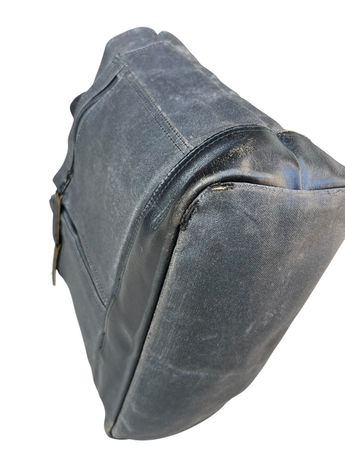 Porter Porter Yoshida Distress Faded Waxed Canvas Leather Tote Bag Size ONE SIZE - 15 Thumbnail