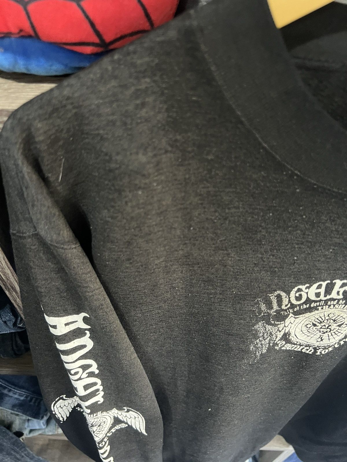 If Six Was Nine 🔥Vintage Angel Devil 9 Zenith Fortress Sweatshirt Size US M / EU 48-50 / 2 - 11 Thumbnail