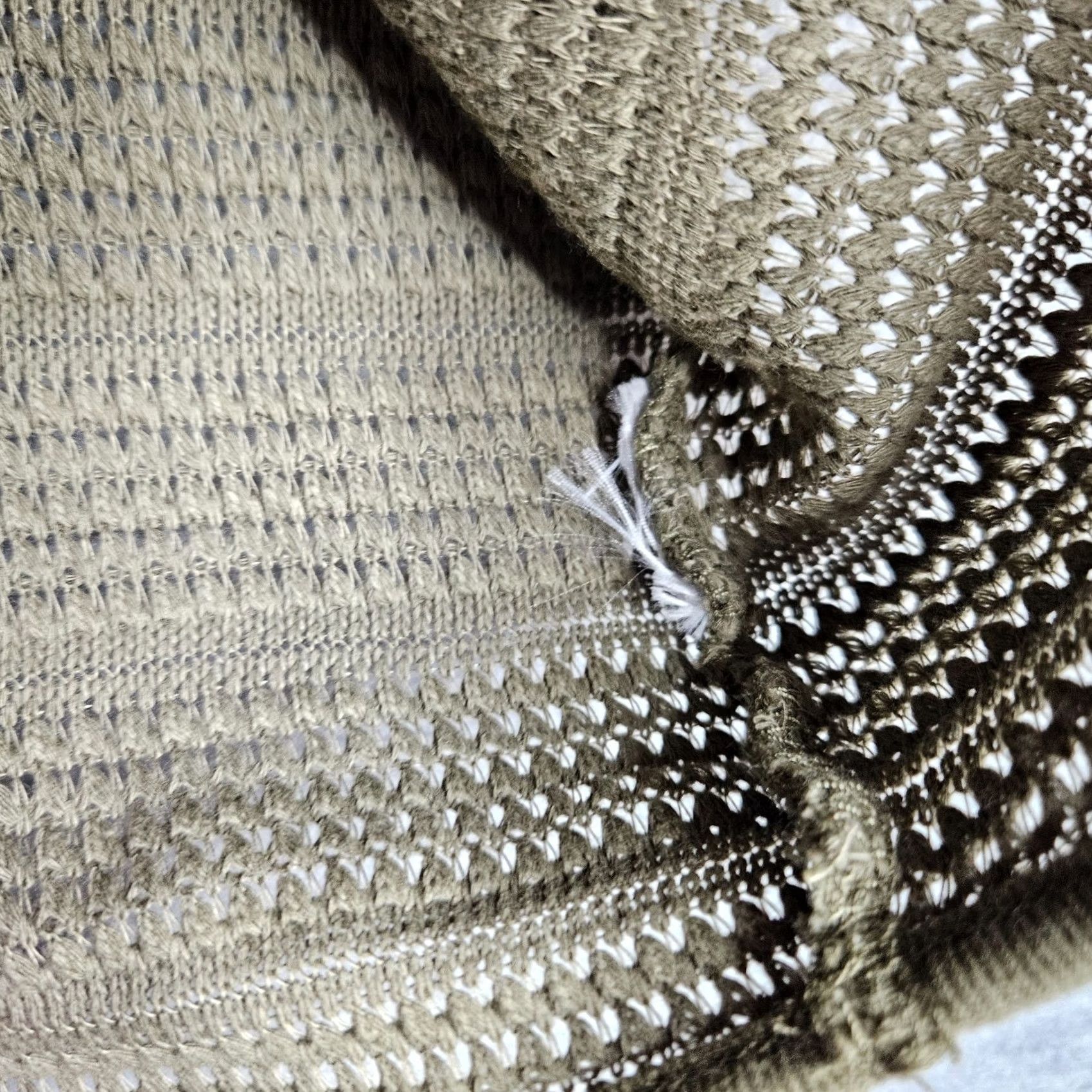 Madewell Madewell Tank Top Army Green Crochet Knit Cutaway Size S Women Sleeveless Shirt Casual Everyday Size S / US 4 / IT 40 - 4 Thumbnail