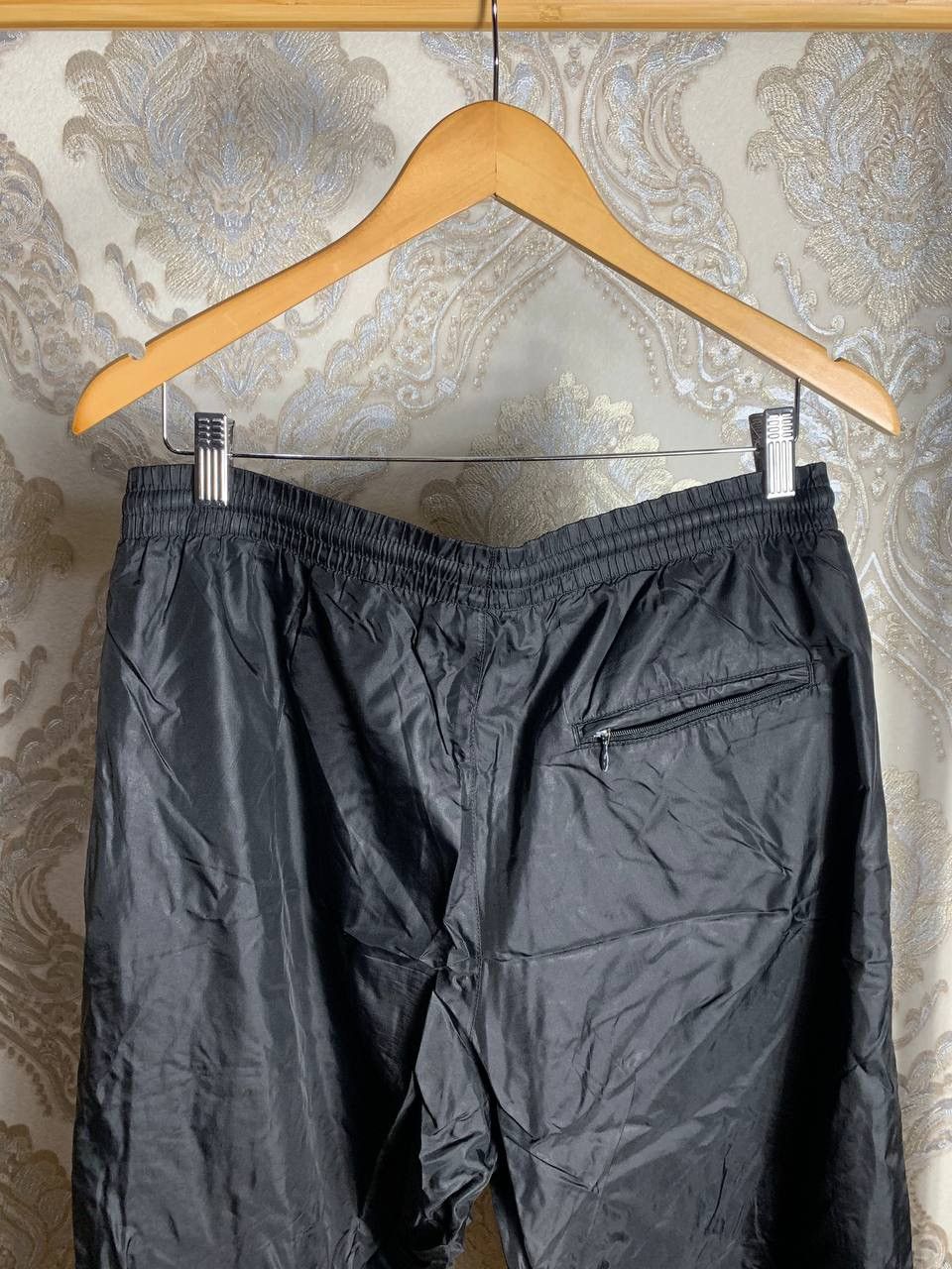 Nike × Vintage VERY RARE NIKE NYLON SWEATPANTS DRILL Y2K 90s SWOOSH RETRO Size US 32 / EU 48 - 9 Thumbnail