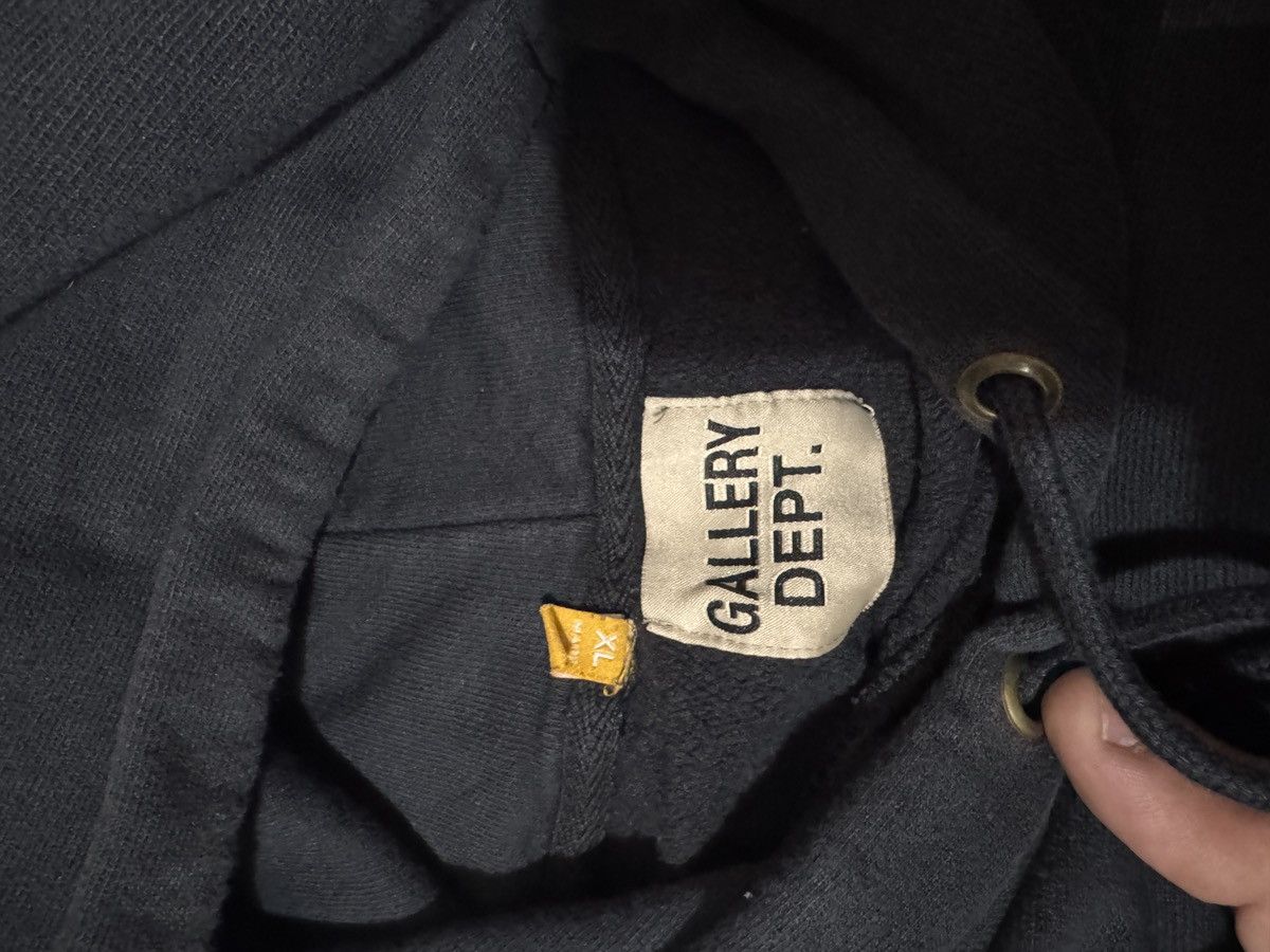 Gallery Dept. Washed black heavy hoodie Size US XL / EU 56 / 4 - 3 Thumbnail