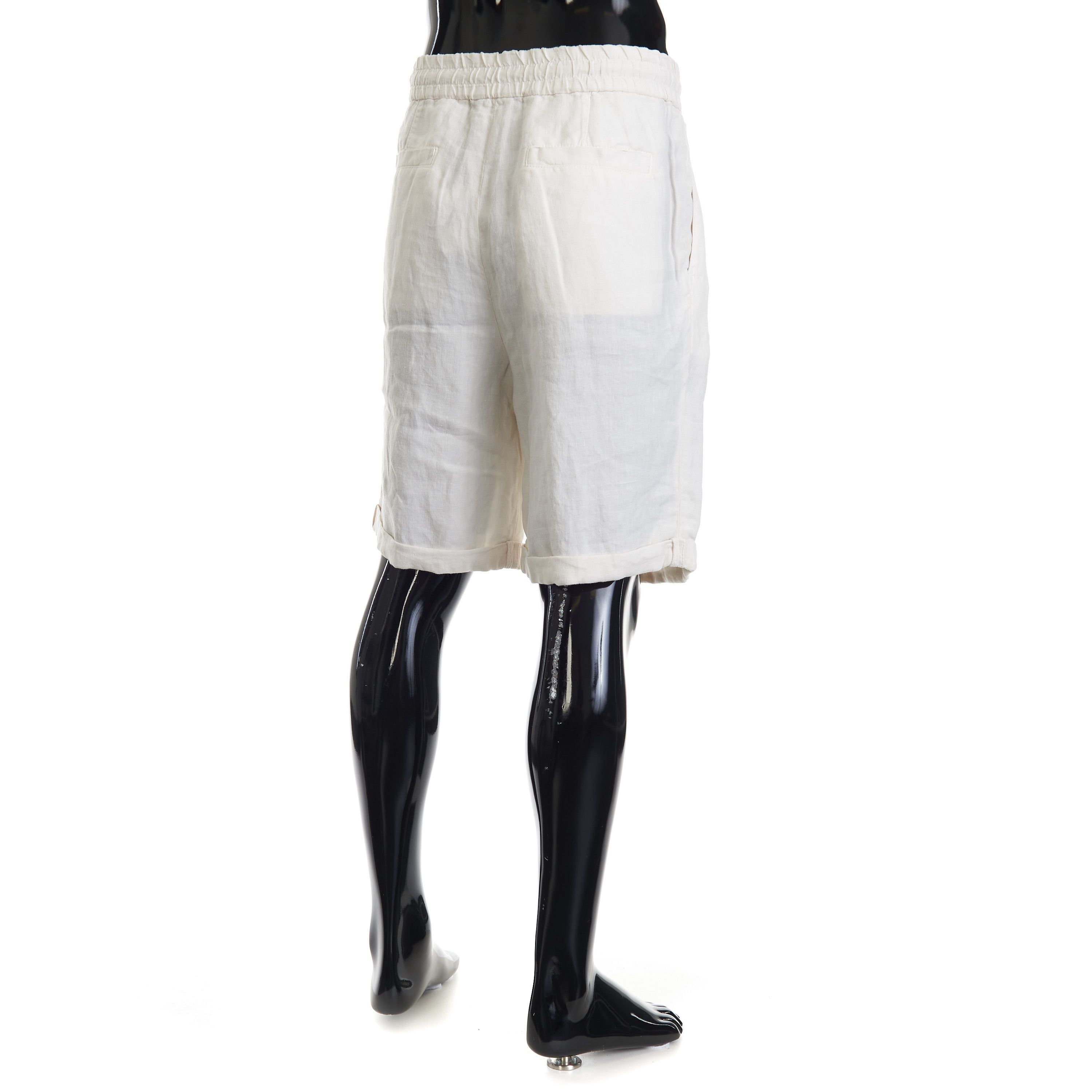 Brunello Cucinelli Linen Bermuda Shorts - Drawstring, Double Pleats Size US 34 / EU 50 - 5 Thumbnail