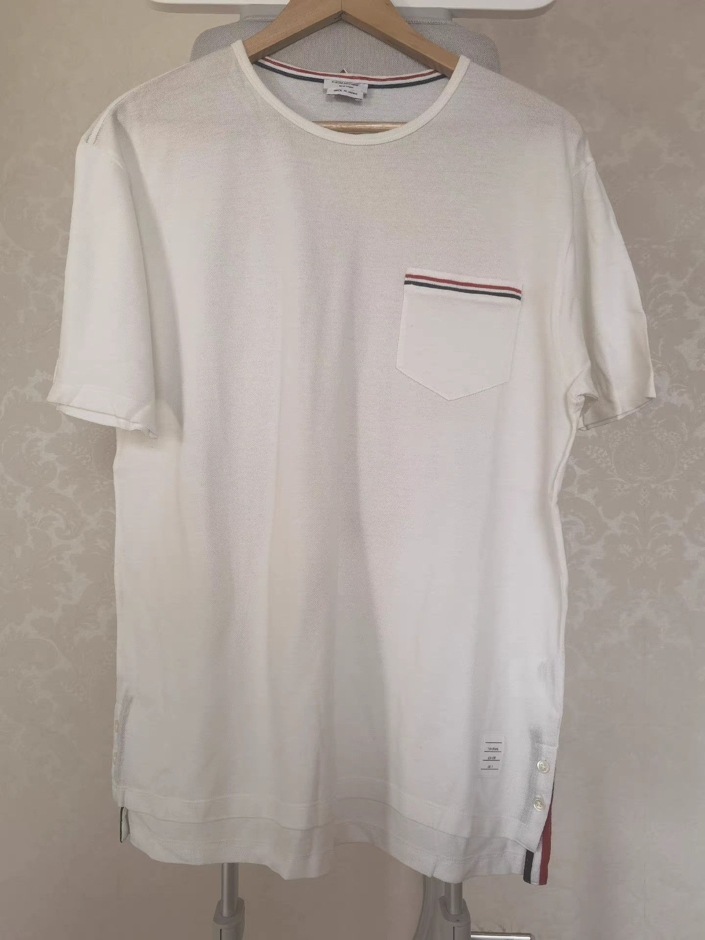Thom Browne Thom Browne White T-Shirt K17 Size US XL / EU 56 / 4 - 1 Thumbnail