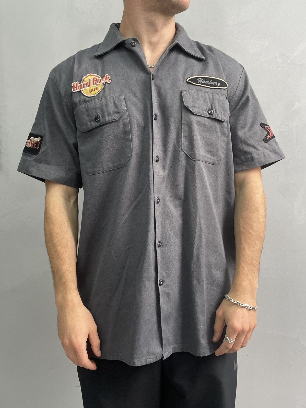 Hard Rock Cafe Hard Rock cafe retro shirt button up rare Size US L / EU 52-54 / 3 - 1 Thumbnail