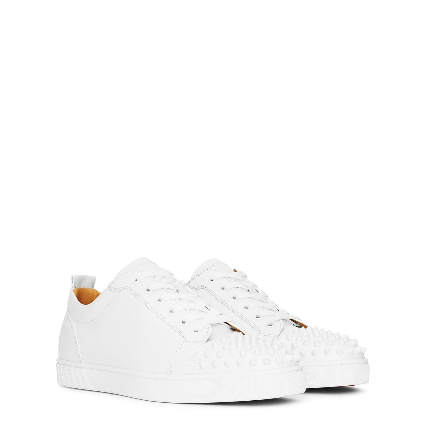 Christian Louboutin Men'S Louis Junior Leather Trainers Size US 9 / EU 42 - 4 Thumbnail