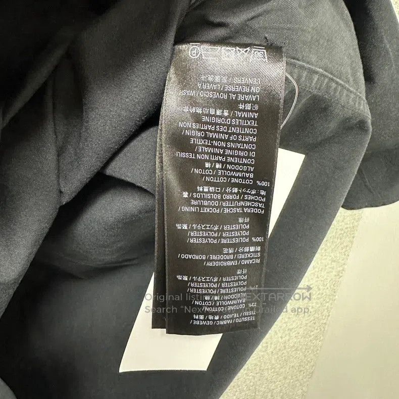 Balenciaga Balenciaga Black Wrinkled Canvas Work Jacket Size US XS / EU 42 / 0 - 9 Thumbnail