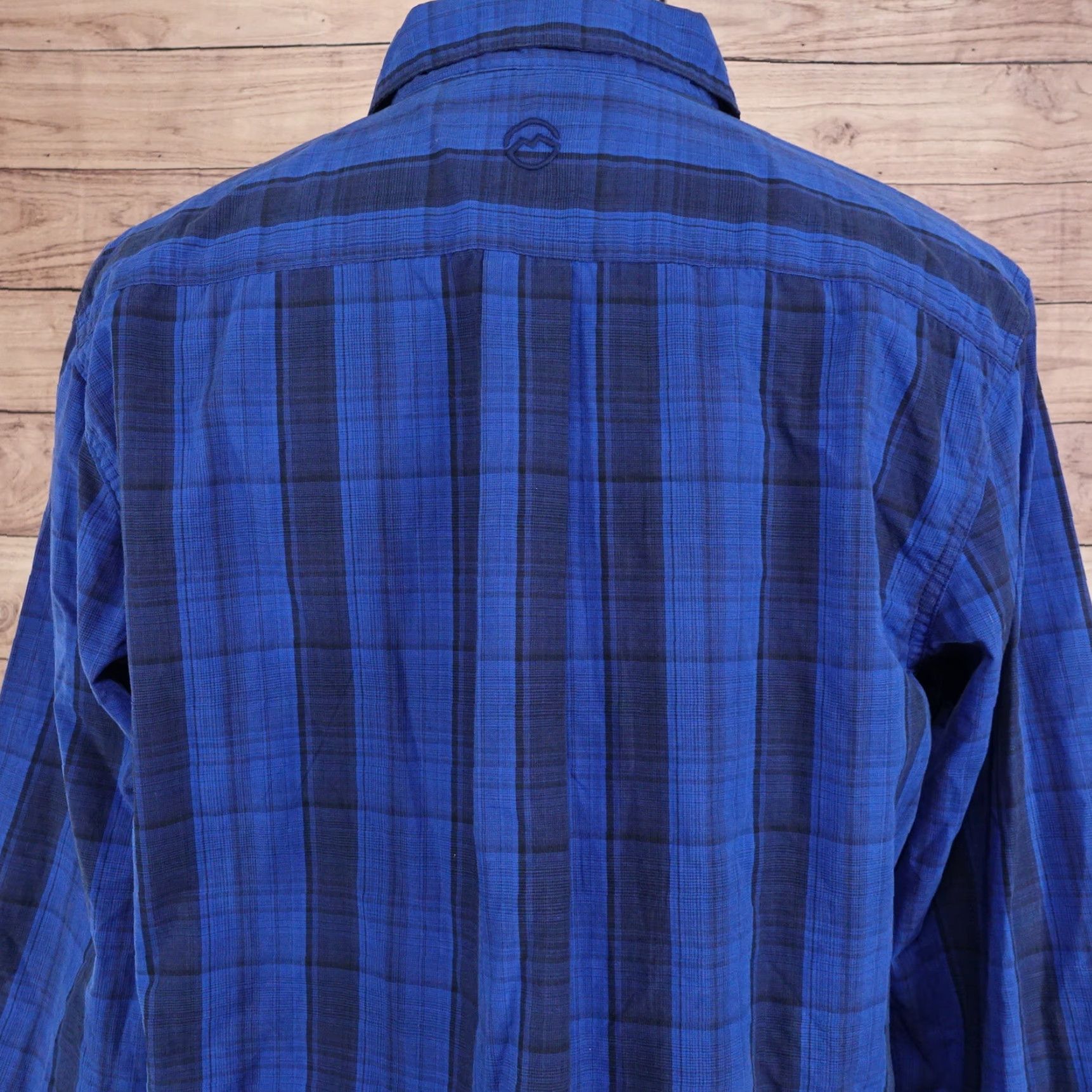 Vintage MAGELLAN CLASSIC FIT BLUE PLAID BUTTON UP SHIRT MENS L Size US L / EU 52-54 / 3 - 5 Thumbnail