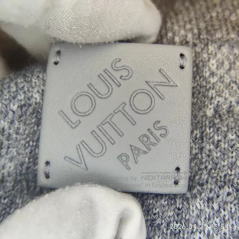 Louis Vuitton Louis Vuitton Checker Wool Scarf Size ONE SIZE - 5 Thumbnail