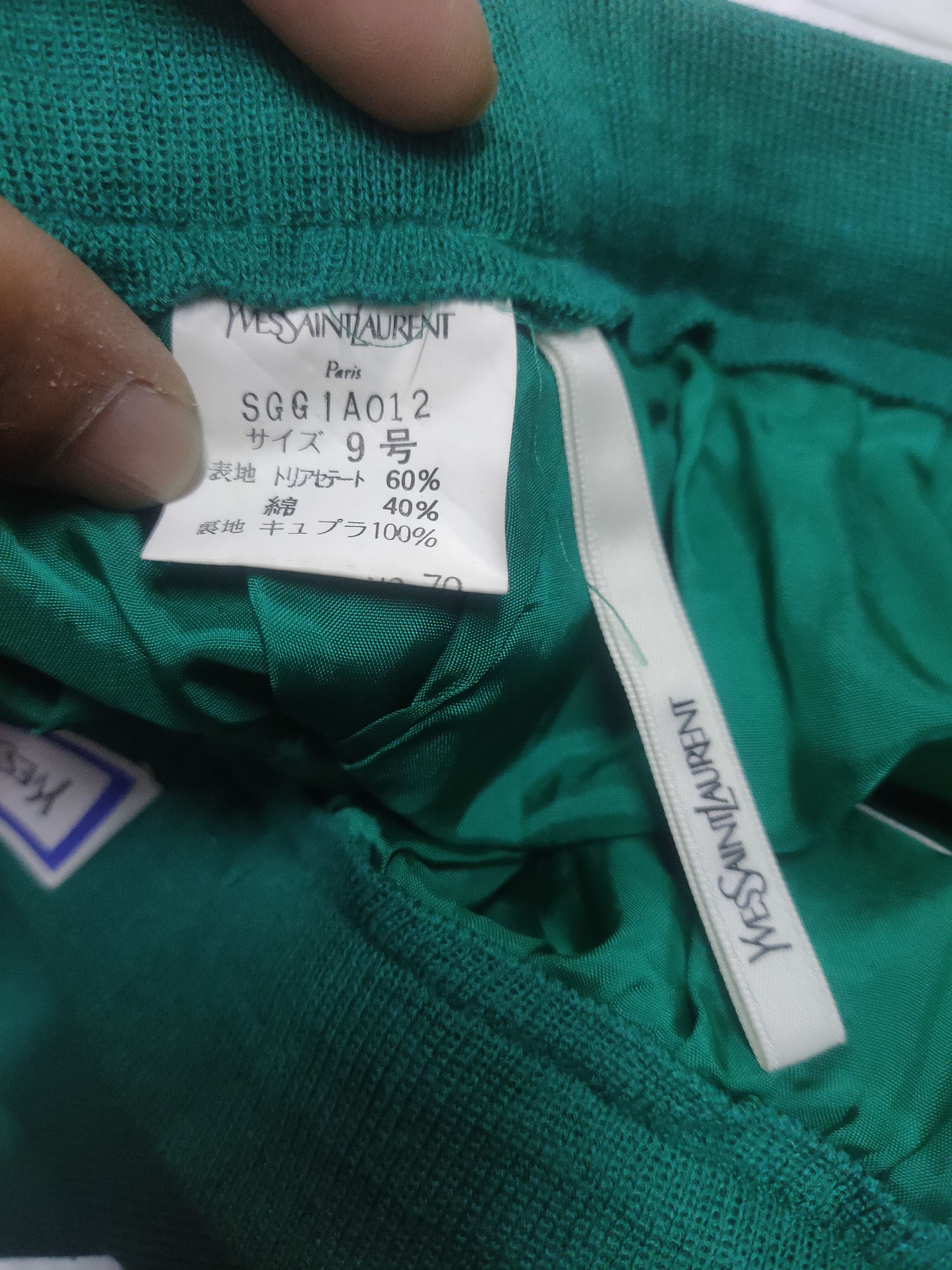 Yves Saint Laurent Yves saint Laurent mini skirt Size 24" / US 00 / IT 34 - 4 Thumbnail