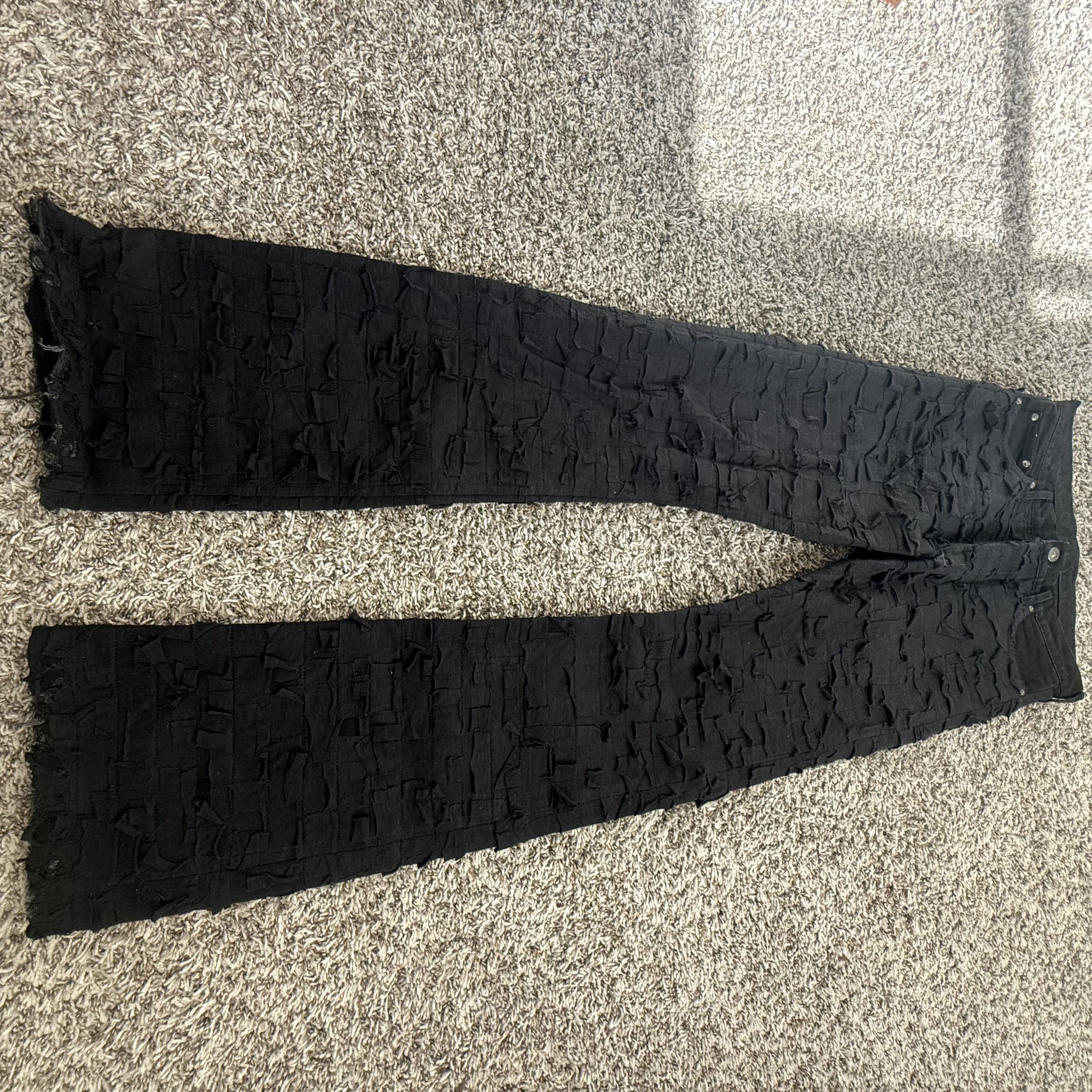 Paradoxe Paris DARK FLAYED SAIL JEANS Size US 32 / EU 48 - 5 Thumbnail