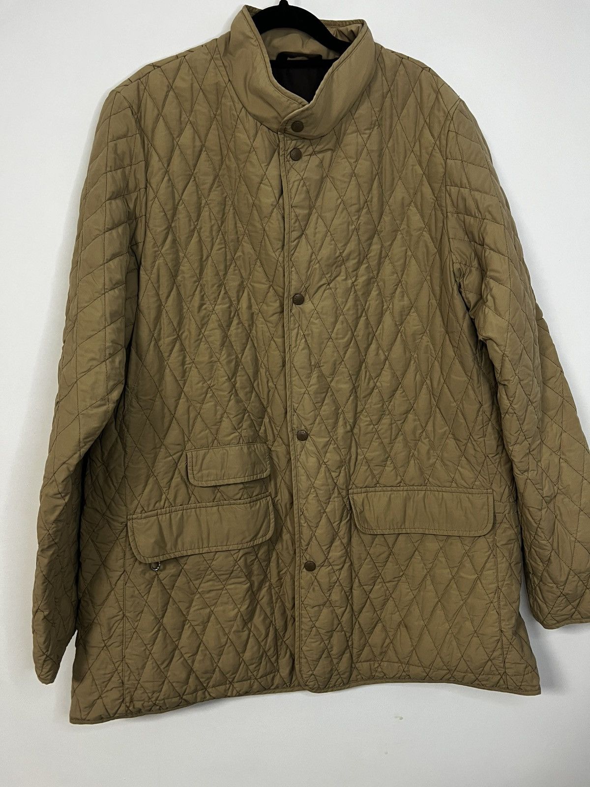 Moncler Moncler quilted jacket beige vintage L Size US L / EU 52-54 / 3 - 1 Thumbnail