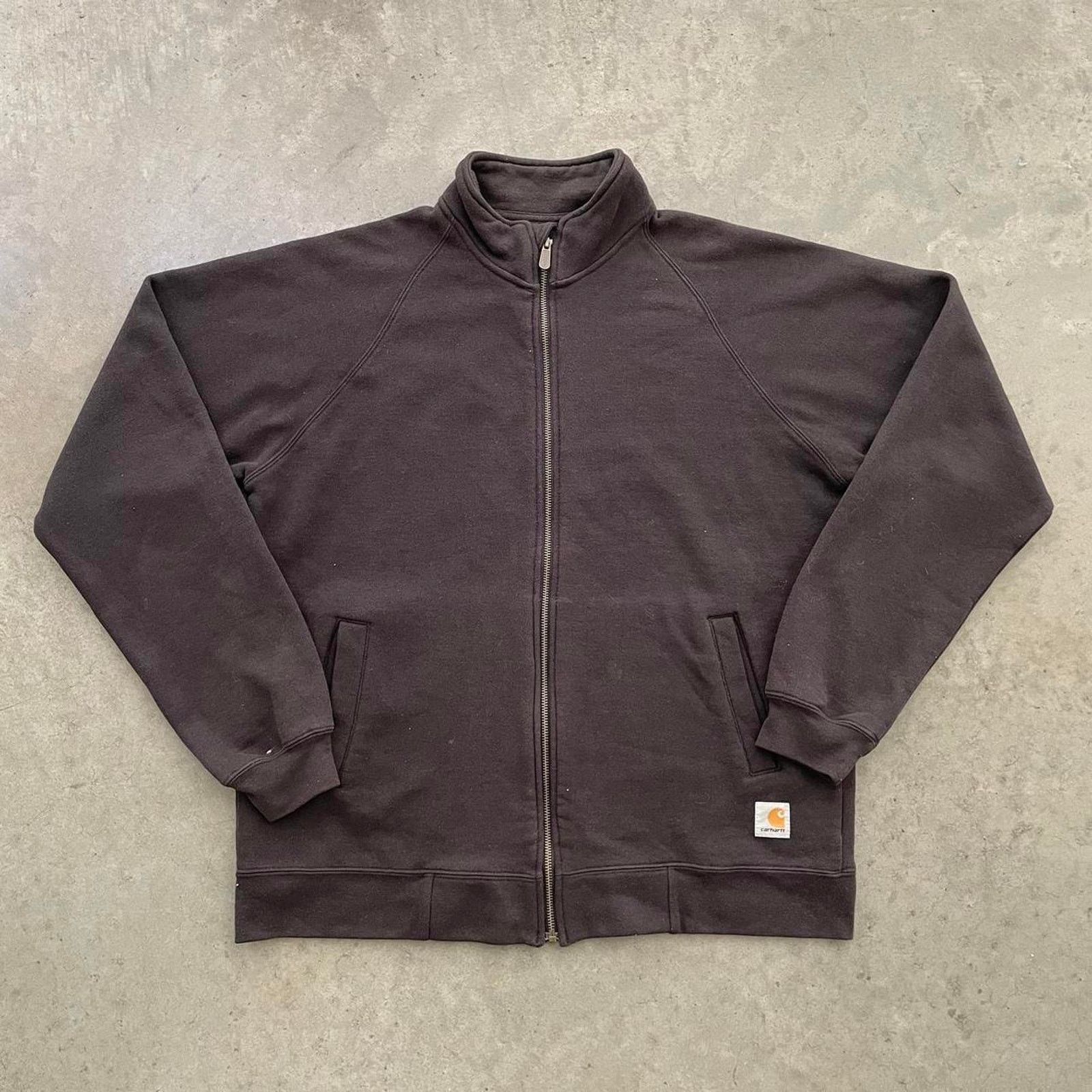 Carhartt Vintage Carhartt Black Zip-Up Sweater Size US L / EU 52-54 / 3 - 1 Thumbnail