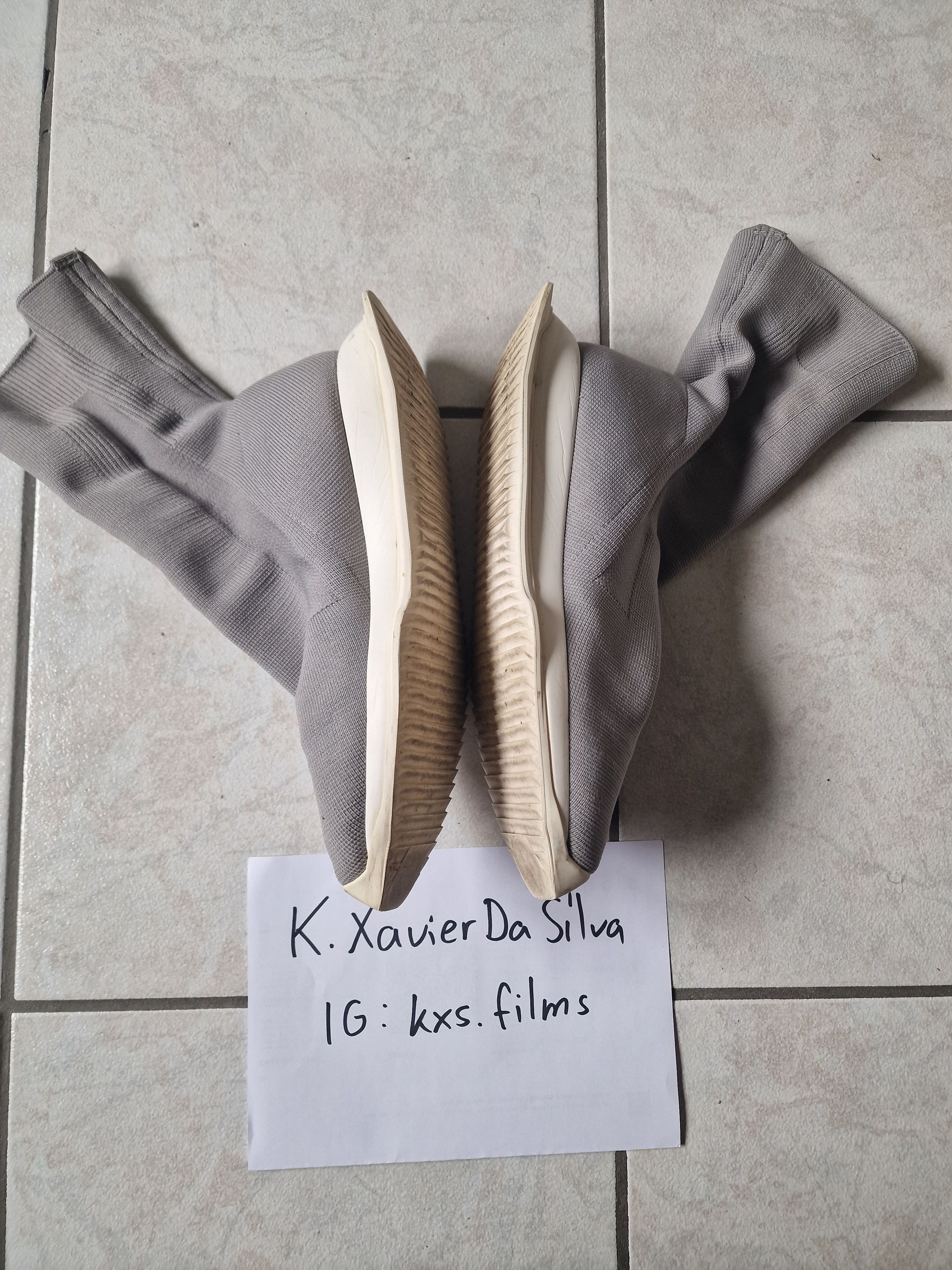 Rick Owens Drkshdw Rick Owens Sneaker Socks Size US 8 / IT 38 - 1 Thumbnail
