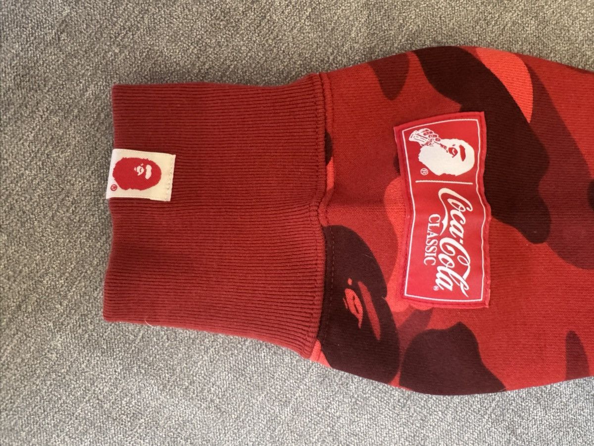 Bape BAPE x Coca-Cola color camo ape head pullover hoodie Size US L / EU 52-54 / 3 - 3 Thumbnail