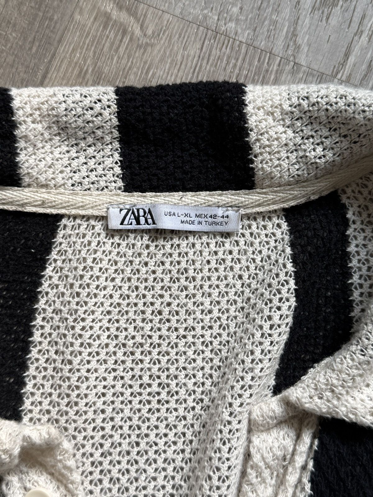 Zara Zara Oreo Crotchet Shirt Size US XL / EU 56 / 4 - 3 Thumbnail