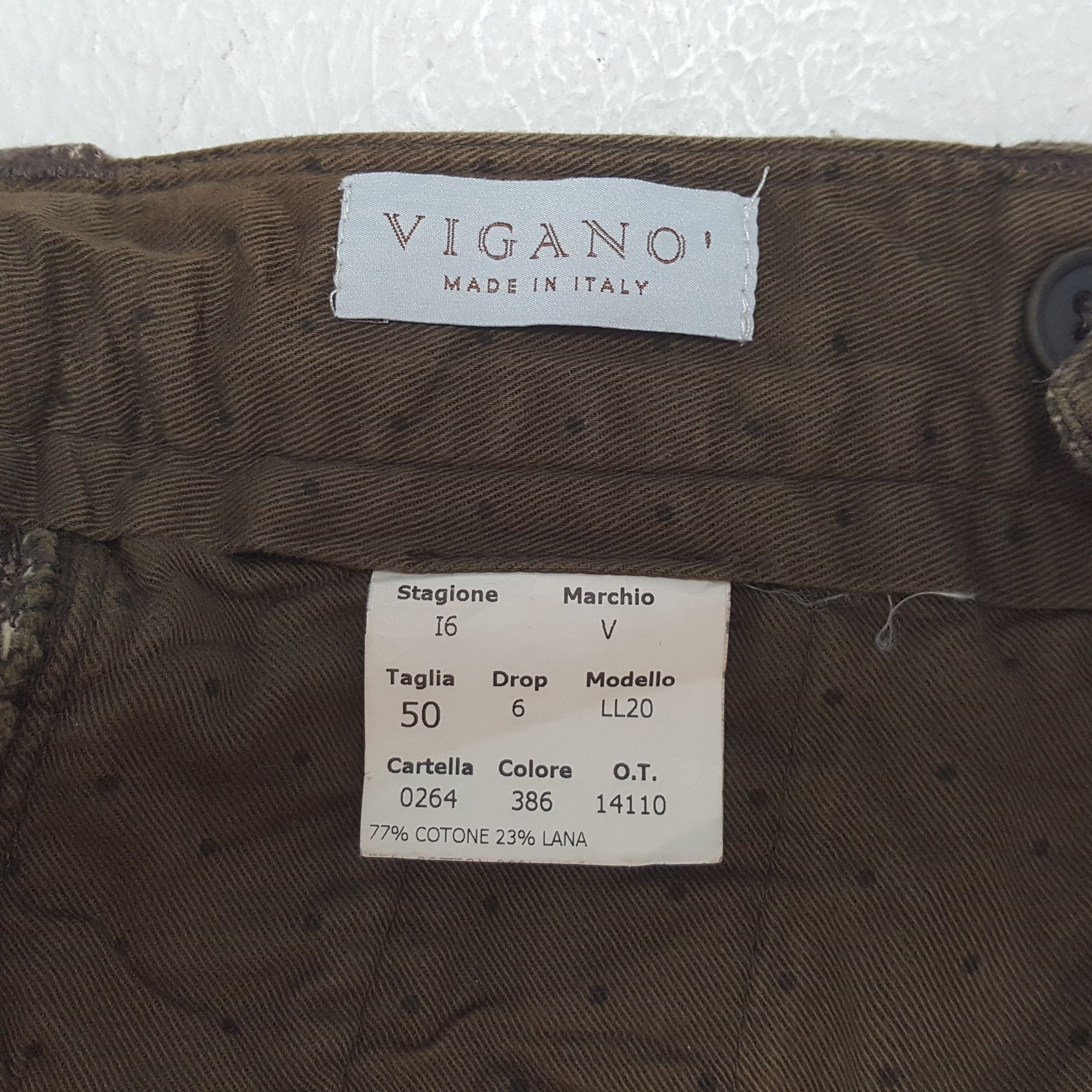 Designer Vintage Vigano Italian Fashion Brand Pants RR27 Size US 32 / EU 48 - 13 Thumbnail