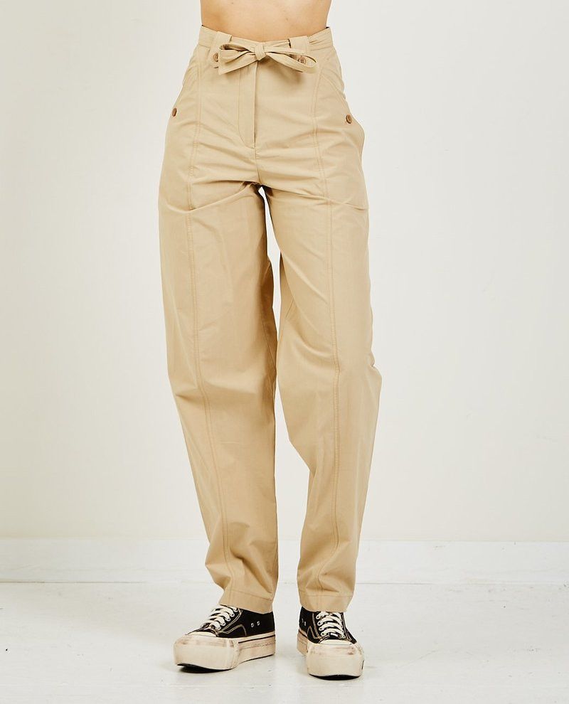 Kenzo o1y1025 Casual Pant in Sand Size 26" / US 2 / IT 38 - 1 Thumbnail