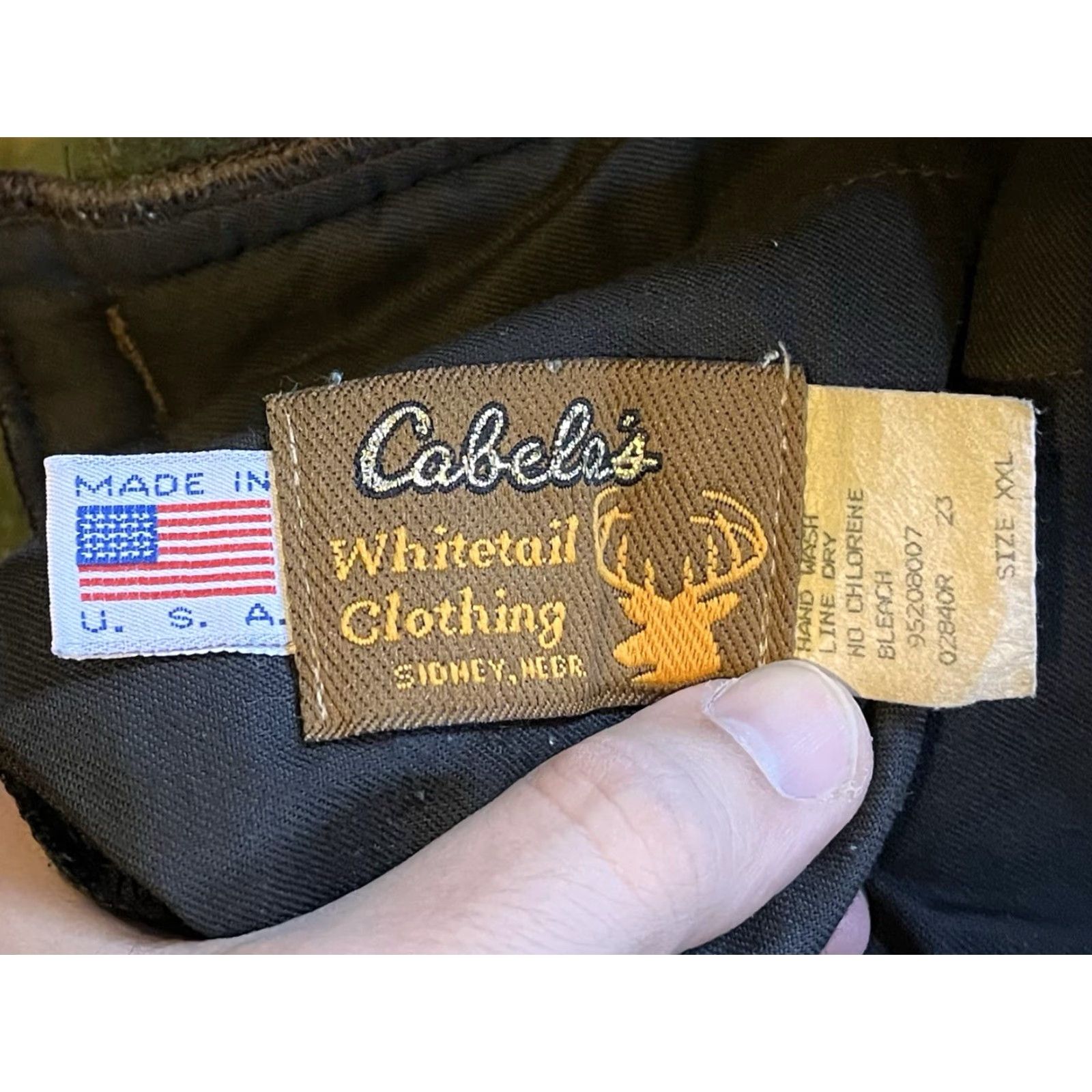 Vintage VINTAGE Cabela's Pants Camouflage Fleece Camo Hunting Men's 2XL Green Size US 39 - 5 Thumbnail