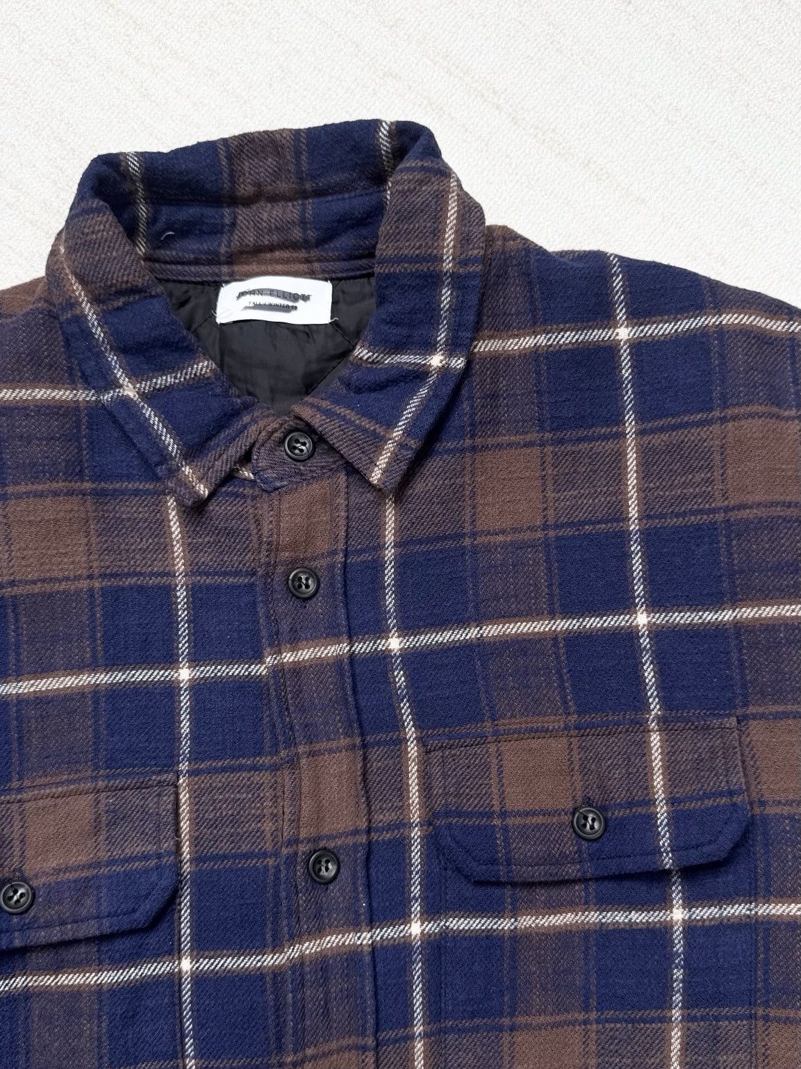 John Elliott John Elliott Jupiter Plaid Flannel Shirt FW2018 Size US M / EU 48-50 / 2 - 2 Thumbnail