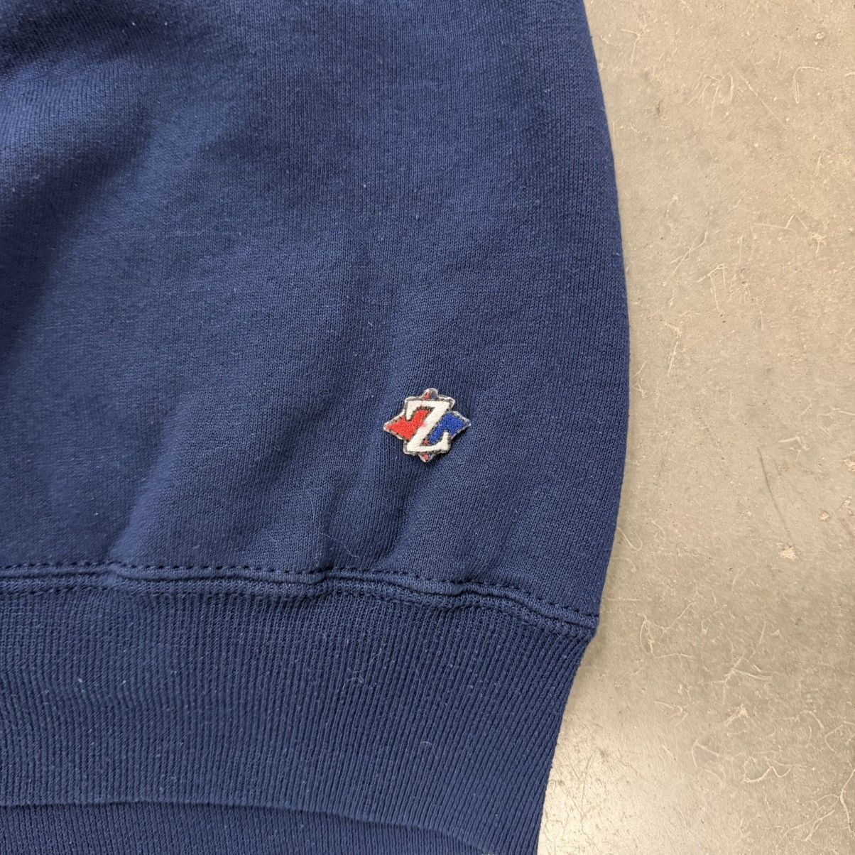 Jerzees Vintage Jerzees Sport Blank Crewneck Sweatshirt Navy Size US XXL / EU 58 / 5 - 3 Thumbnail