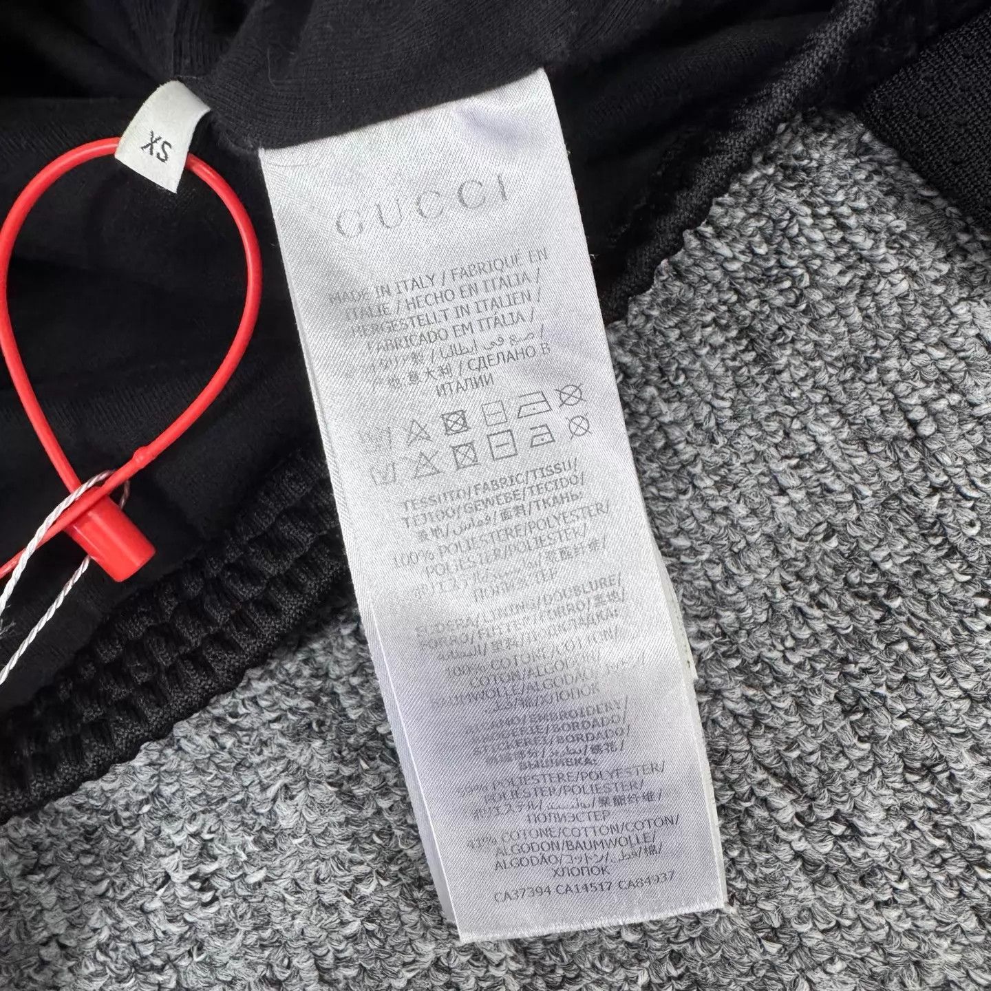 Gucci Gucci Red/Green Embroidered GG Mesh Collar Track Jacket XS Size US XS / EU 42 / 0 - 7 Thumbnail