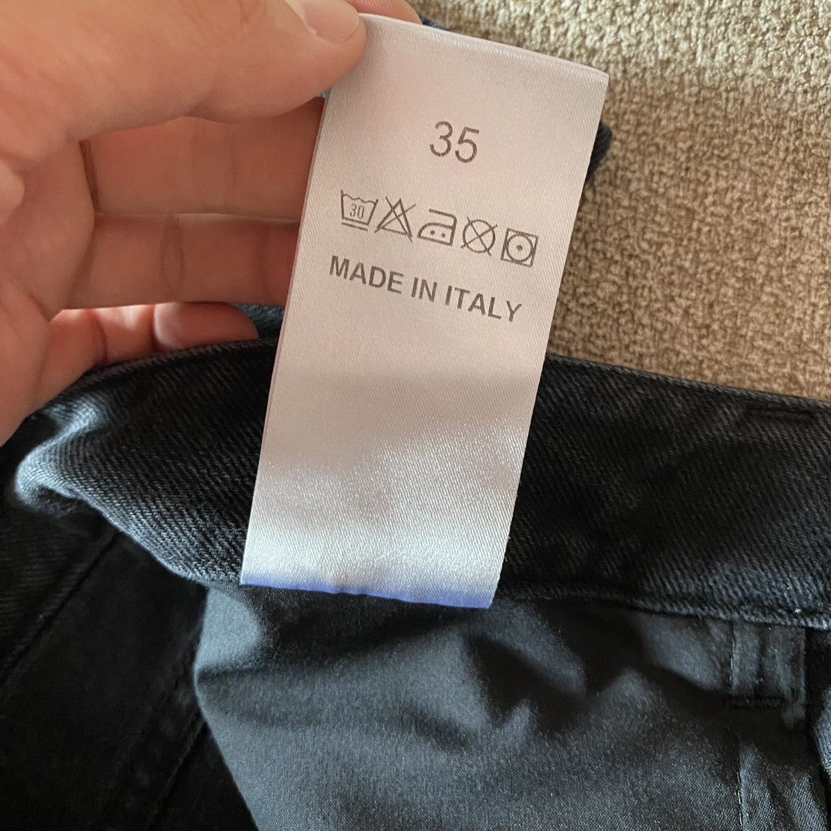 Raf Simons Raf Simons DRUGS LSD XTC Jeans Size US 35 - 7 Thumbnail