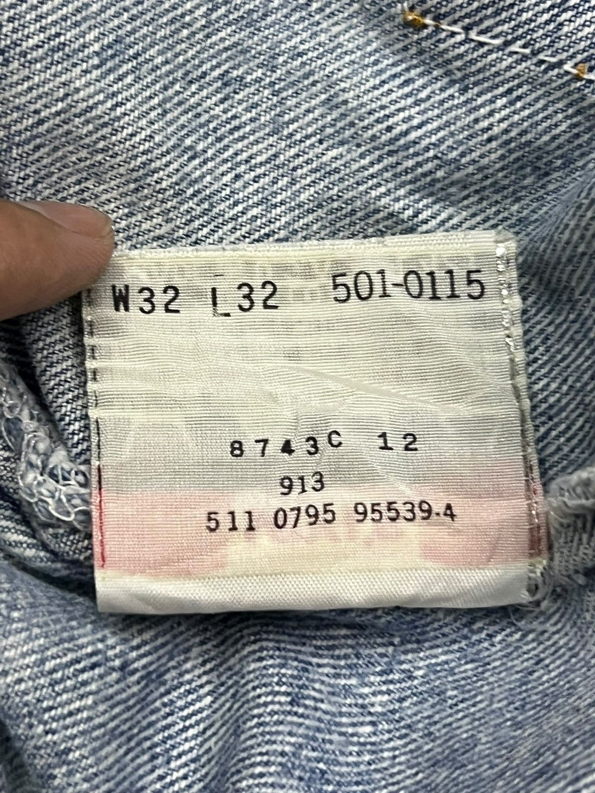 Levi's Vintage 90s Levi’s 502 Usa - Faded, Distressed Denim Size US 31 - 15 Thumbnail