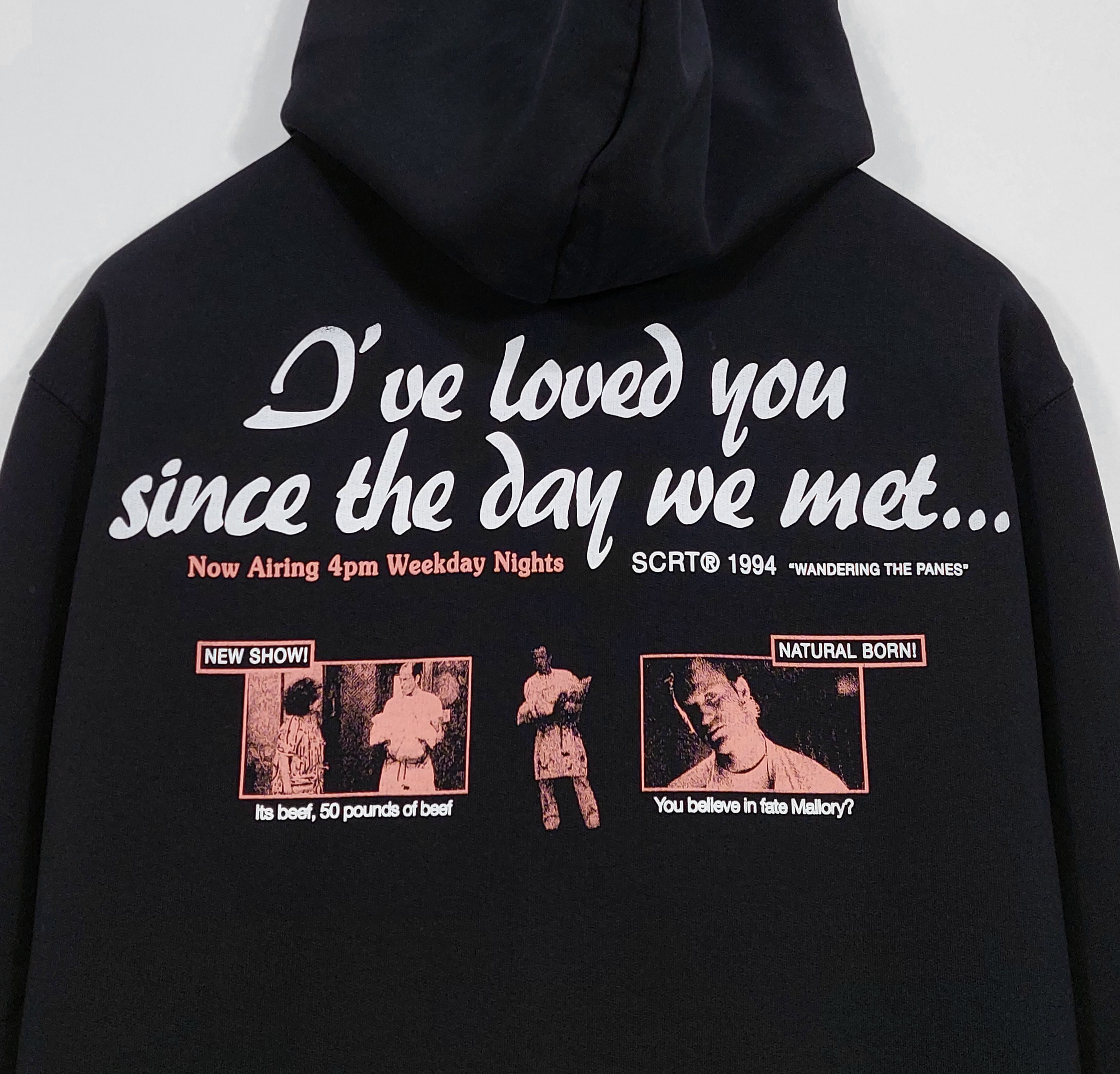 SCRT i love Malory hoodie - black M Size US M / EU 48-50 / 2 - 10 Thumbnail