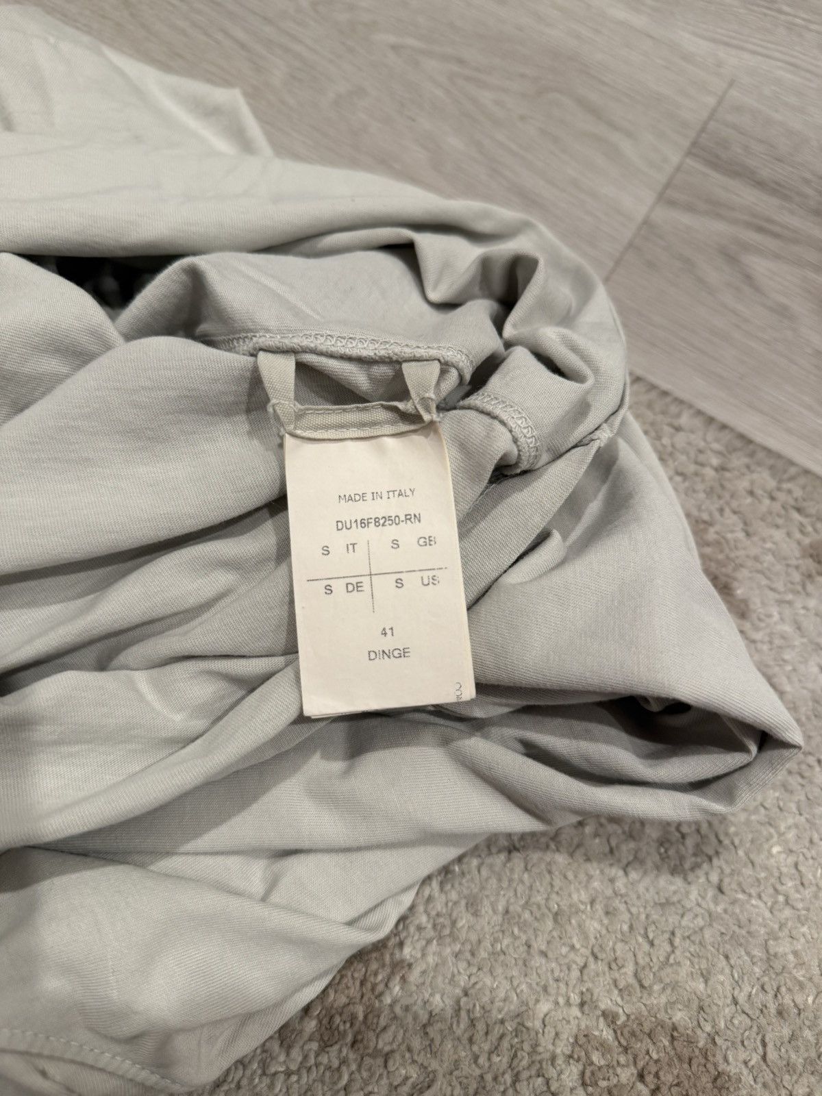Rick Owens Drkshdw f/w 2016 drkshdw level tee!! Size US S / EU 44-46 / 1 - 8 Thumbnail