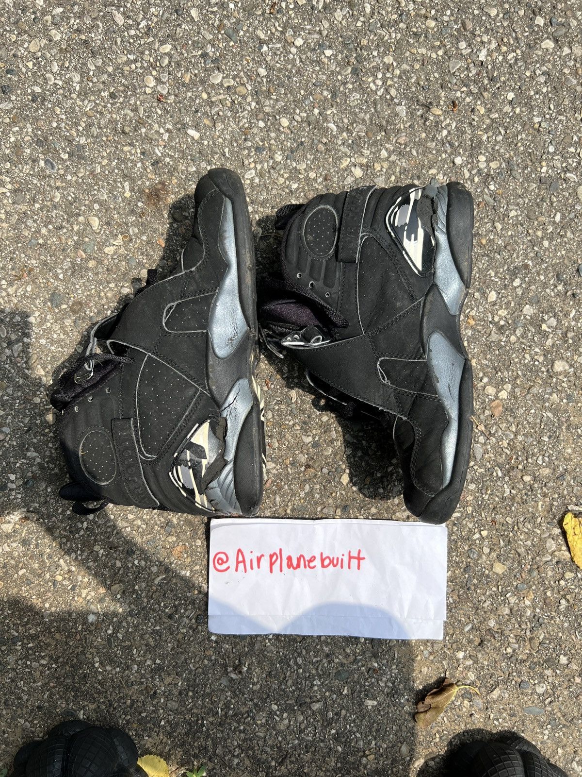 Air Jordan 8 chrome size 8 beaters