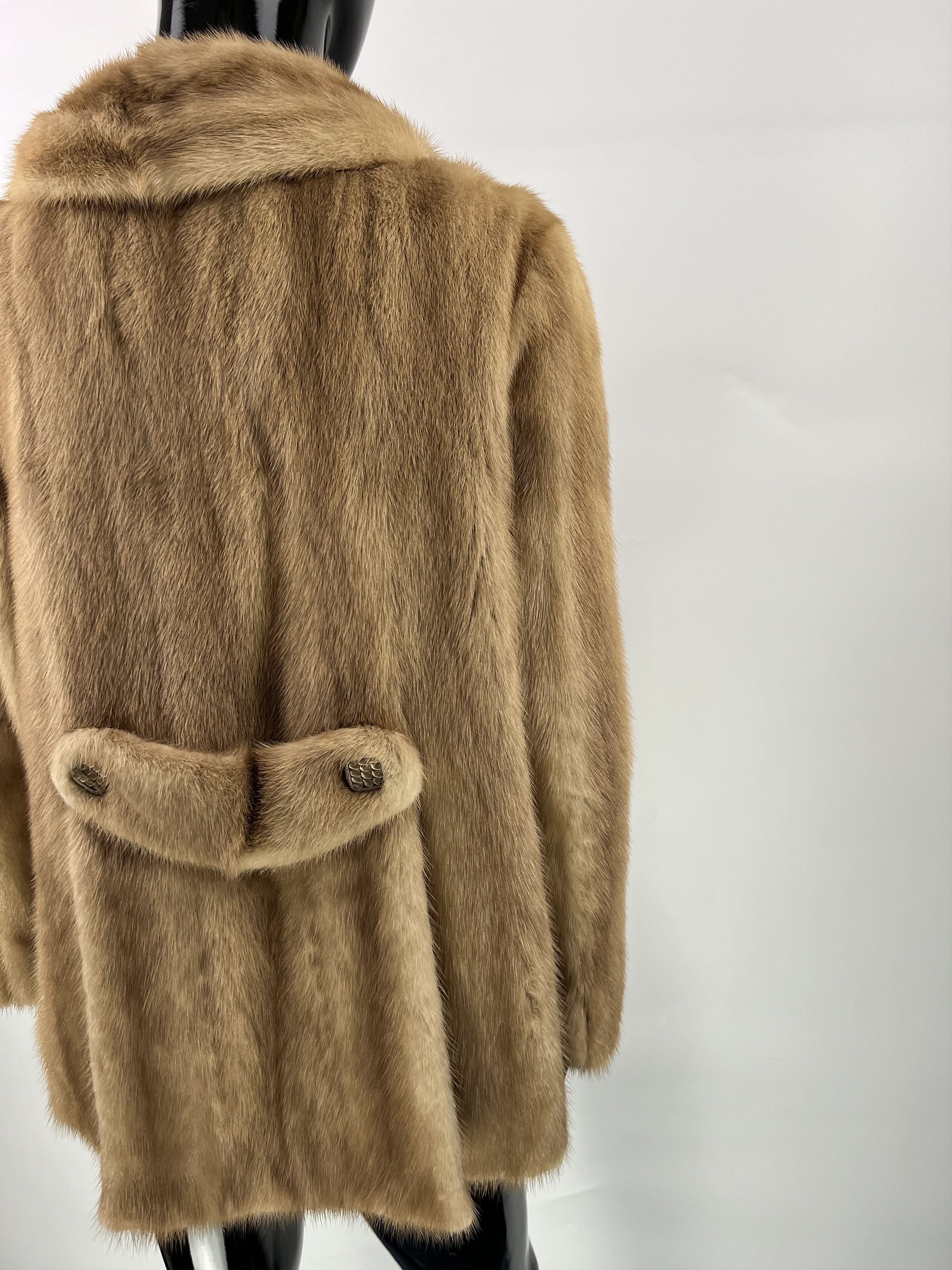 Vintage Real Mink Coat Fur Jacket Size S/M Size S / US 4 / IT 40 - 9 Thumbnail